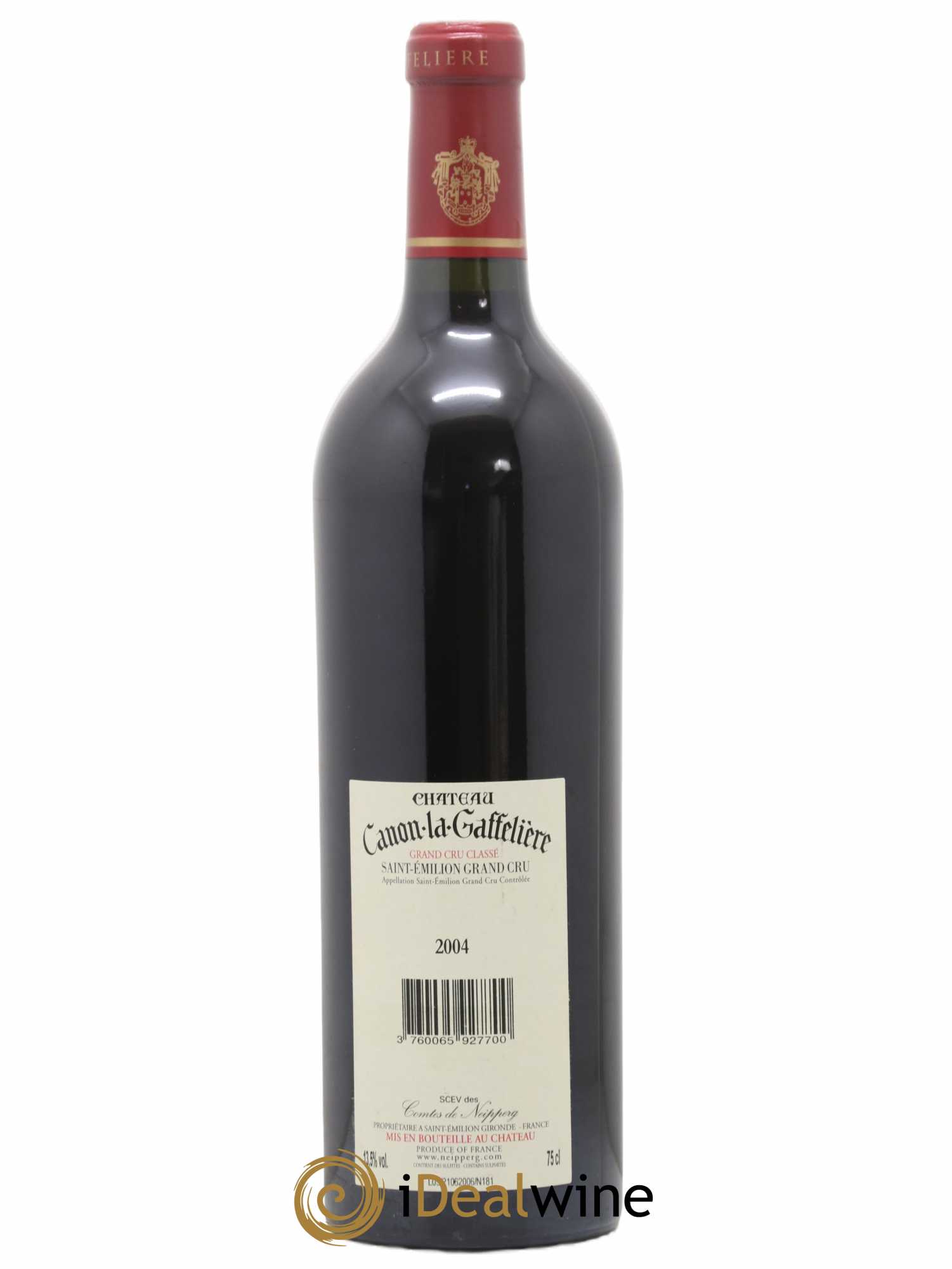 Château Canon la Gaffelière 1er Grand Cru Classé B 2004 - Lot de 1 bouteille - 1