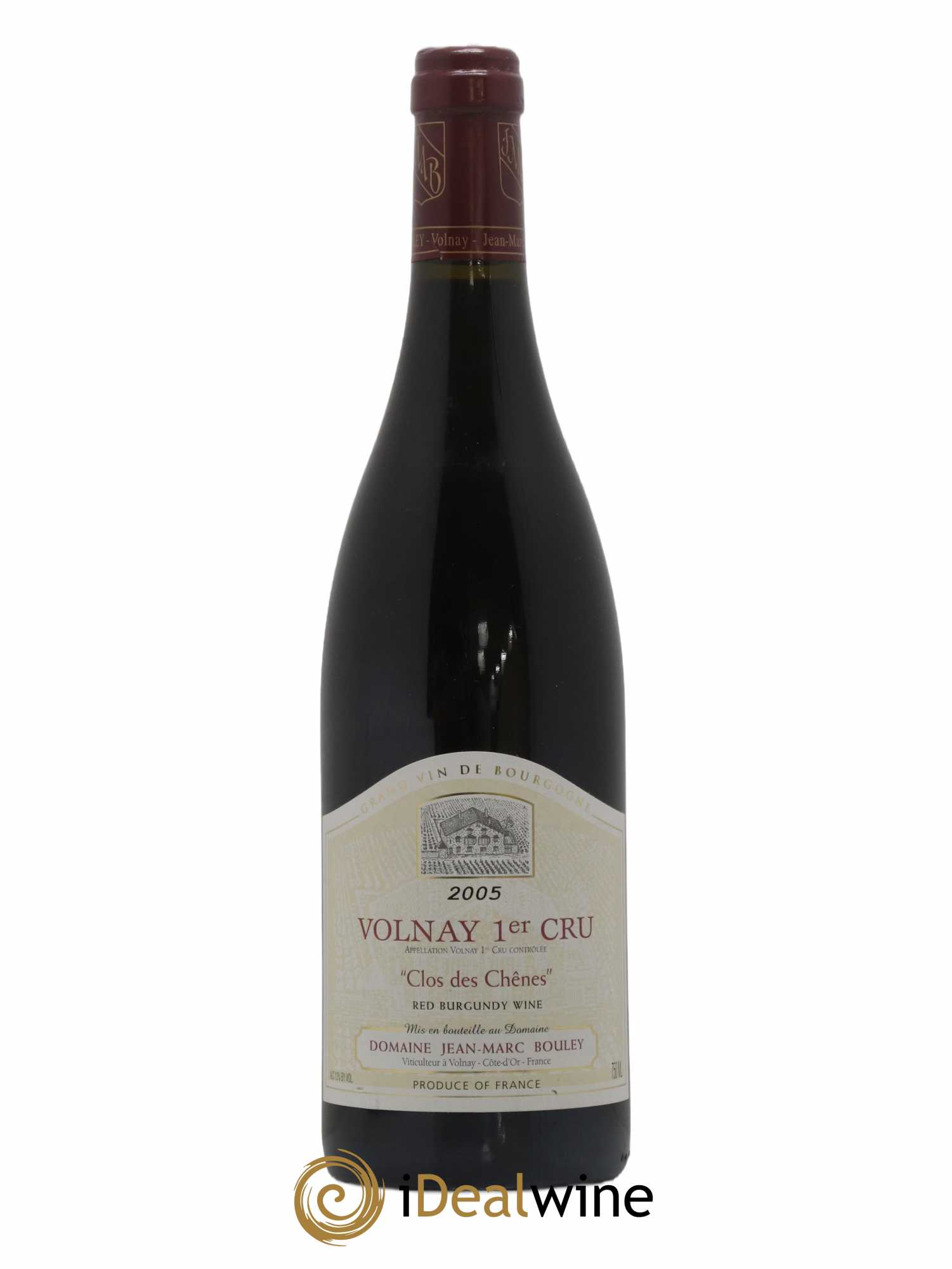 Volnay 1er Cru Clos des Chênes Bouley (Domaine) 2005 - Lot de 1 bouteille - 0