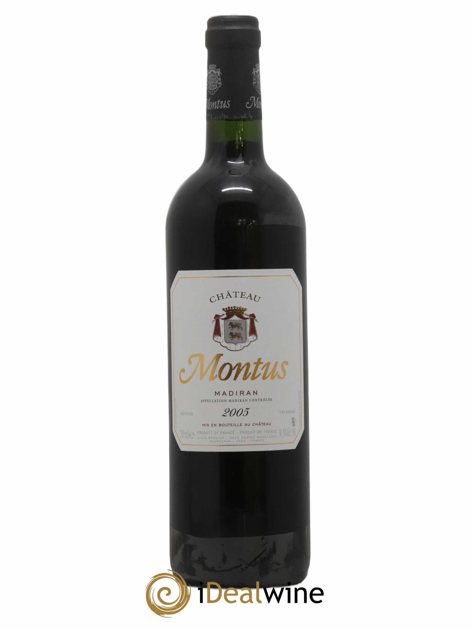 Madiran Château Montus Alain Brumont 2005 - Lot de 1 bouteille - 0