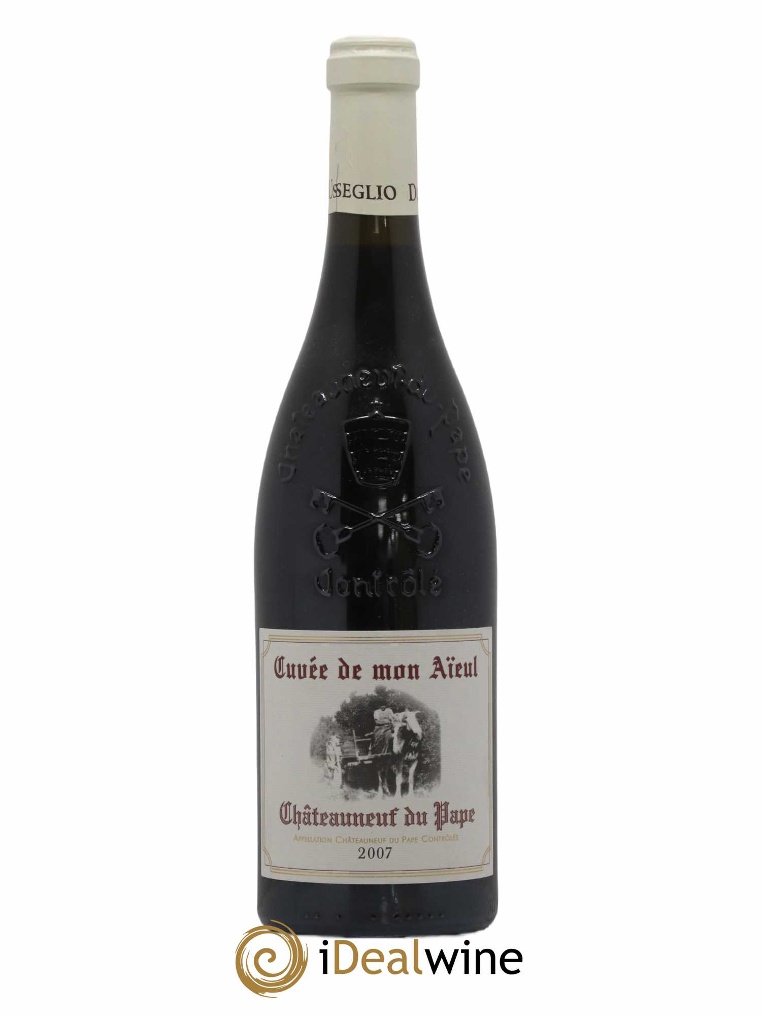 Châteauneuf-du-Pape Cuvée de mon Aïeul Pierre Usseglio & Fils 2007 - Lot de 1 bouteille - 0