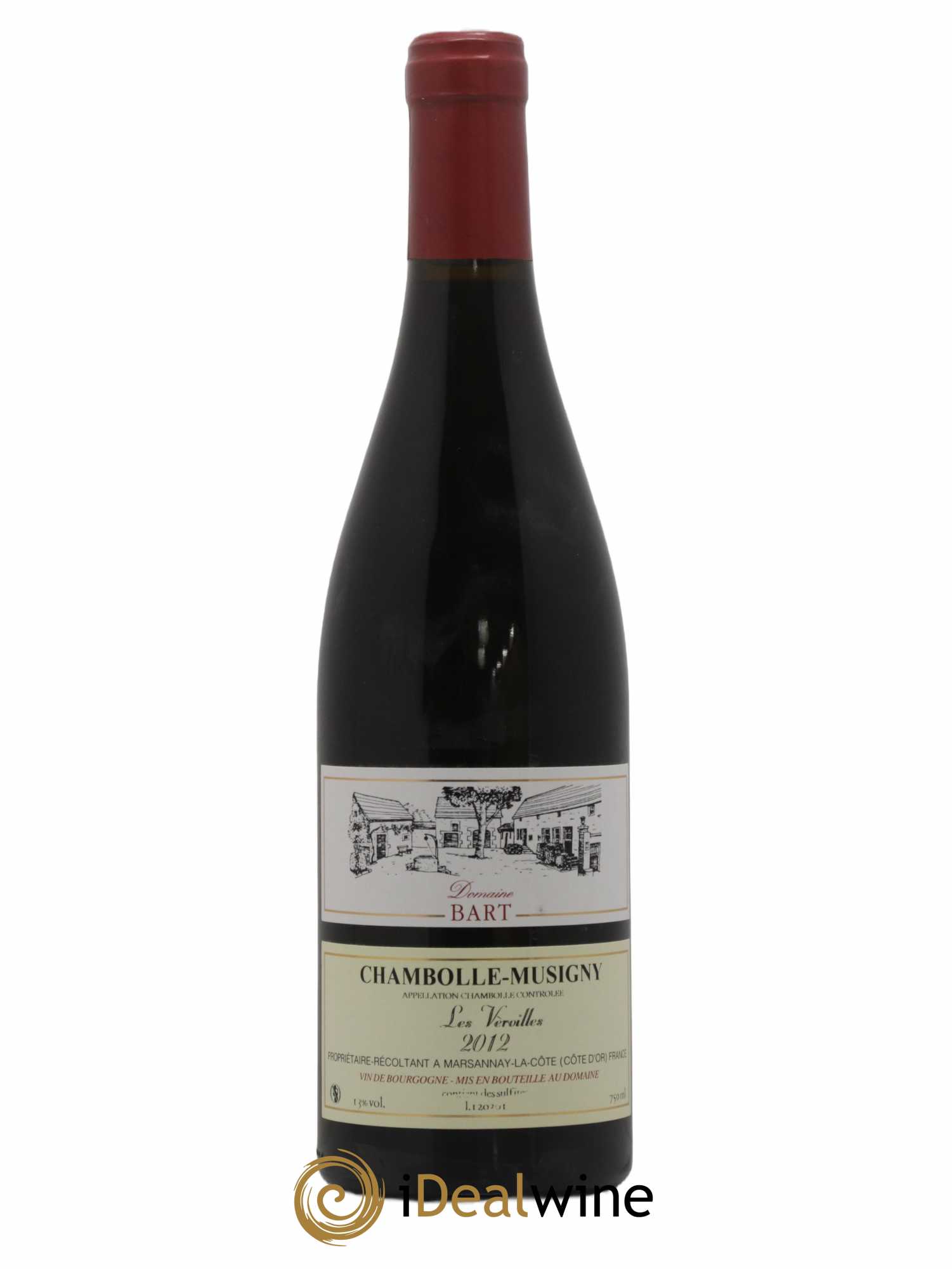 Chambolle-Musigny Les Véroilles Bart (Domaine) 2012 - Lot de 1 bouteille - 0