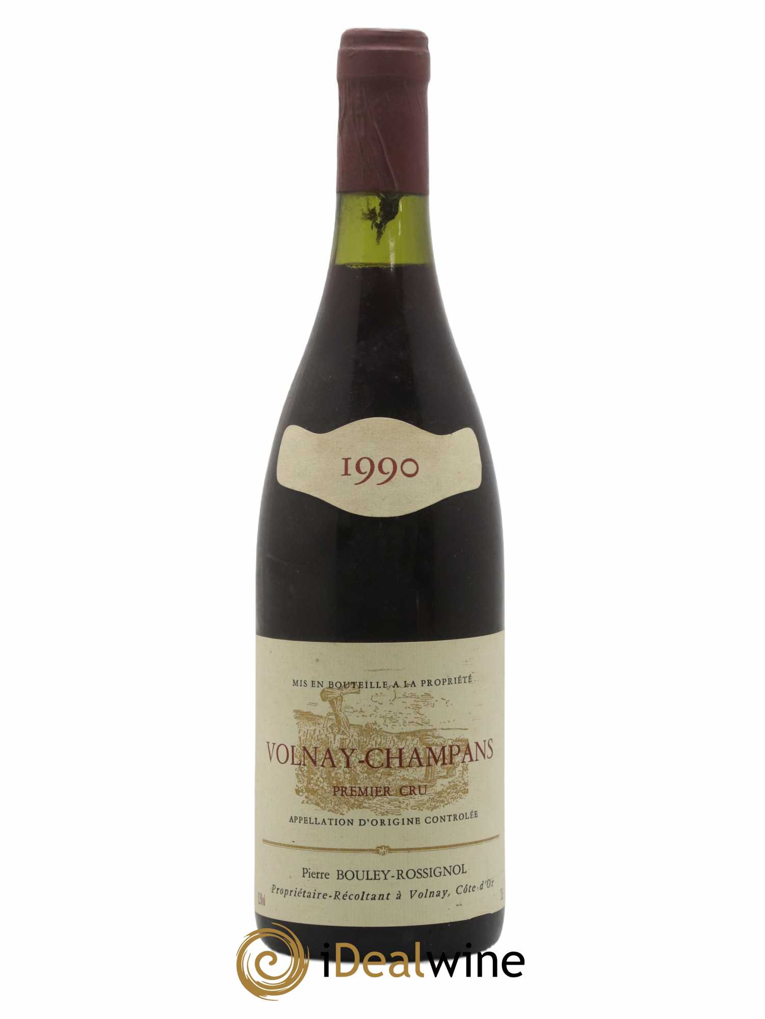 Volnay 1er Cru Champans Bouley Rossignol 1990 - Lot de 1 bouteille - 0