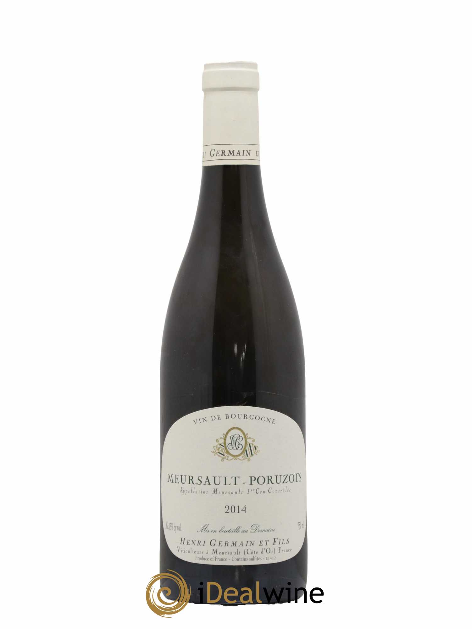 Meursault 1er Cru Poruzots Henri Germain 2014 - Posten von 1 Flasche - 0
