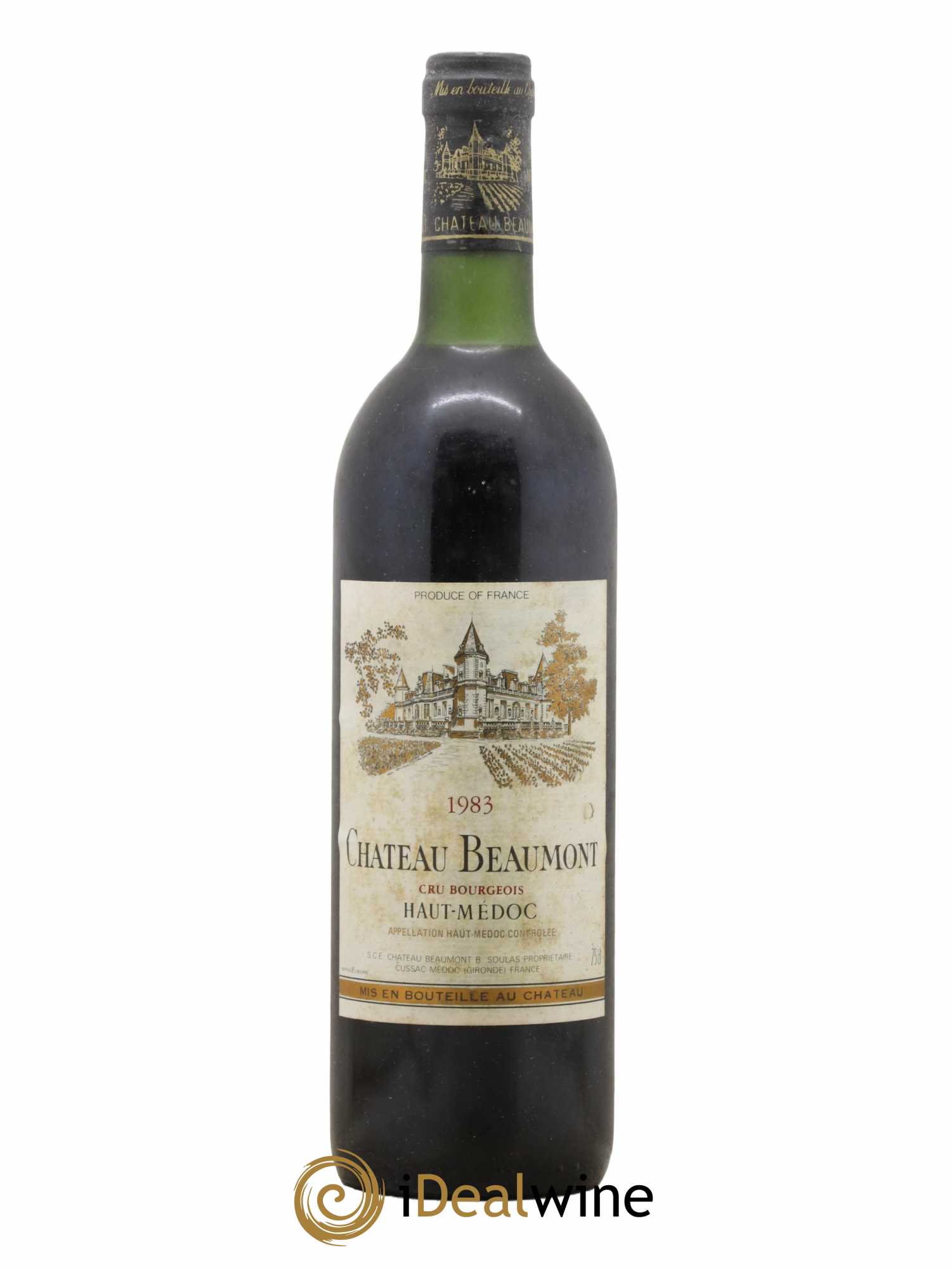 Château Beaumont Cru Bourgeois 1983 - Lot de 1 bouteille - 0