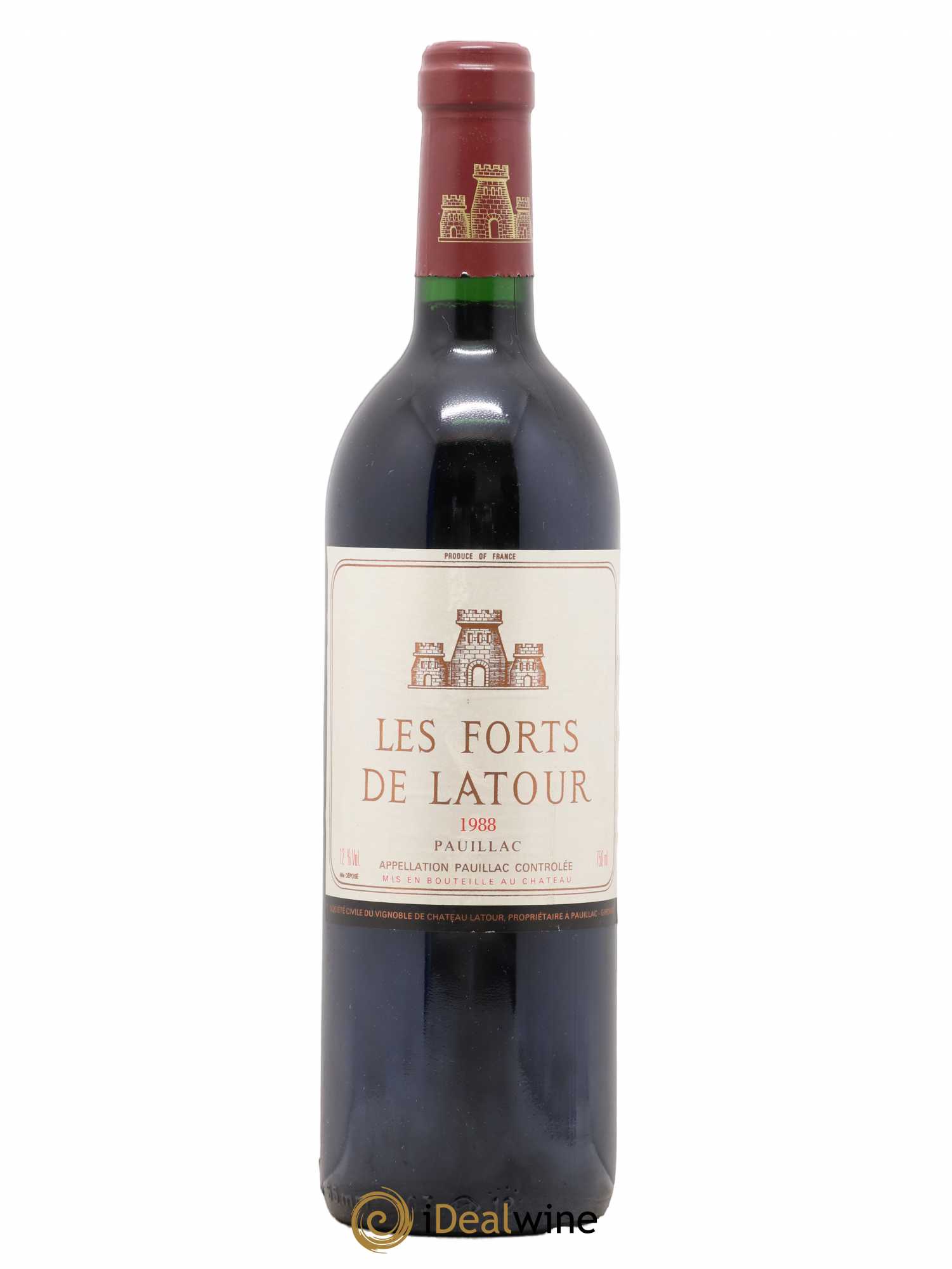 Les Forts de Latour Second Vin 1988 - Lot de 1 bouteille - 0