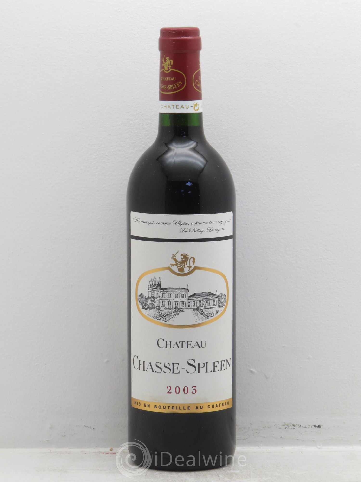Château Chasse Spleen 2003 - Lot de 12 bouteilles - 0