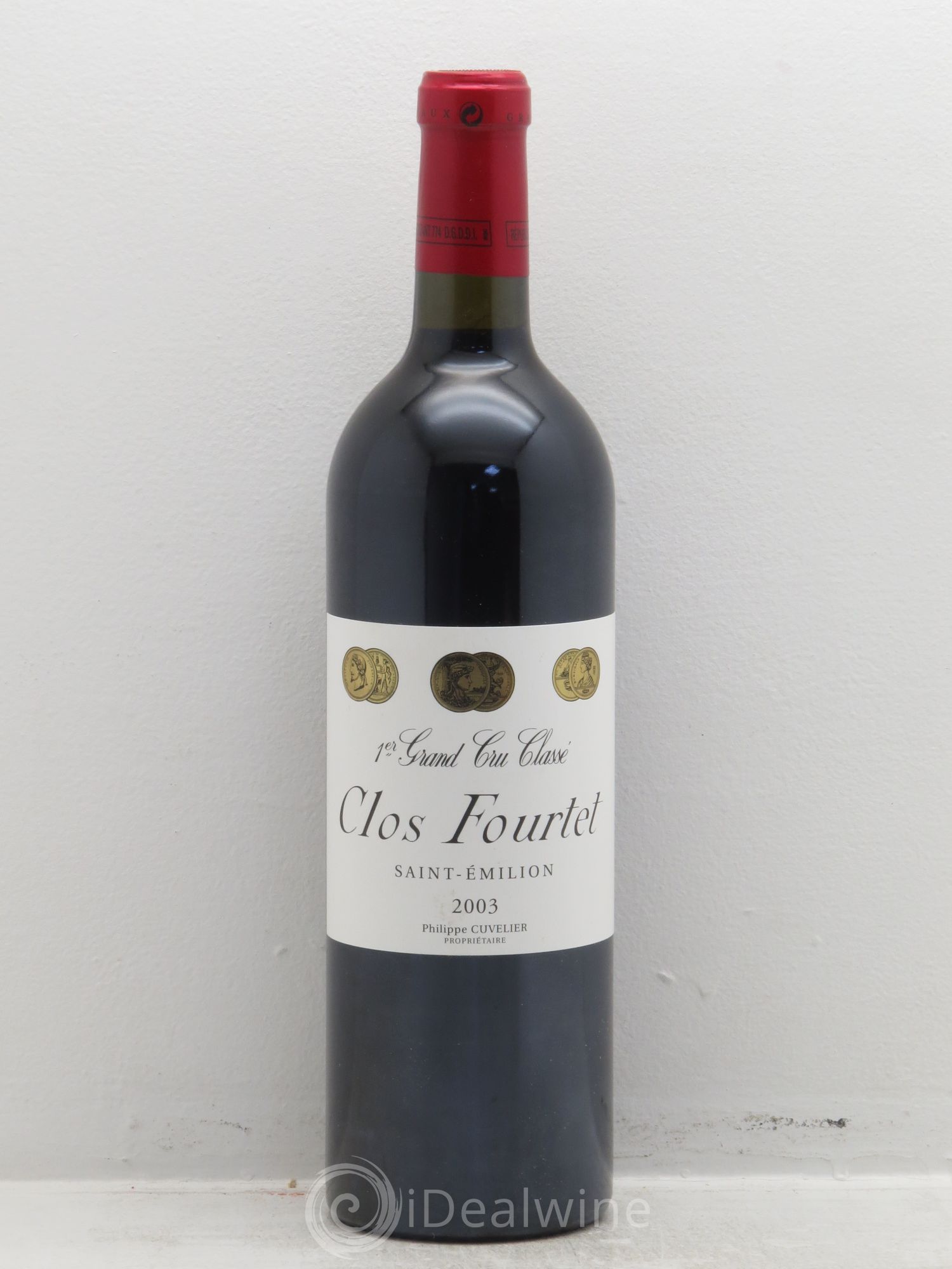 Clos Fourtet 1er Grand Cru Classé B 2003 - Lot de 6 bouteilles - 0