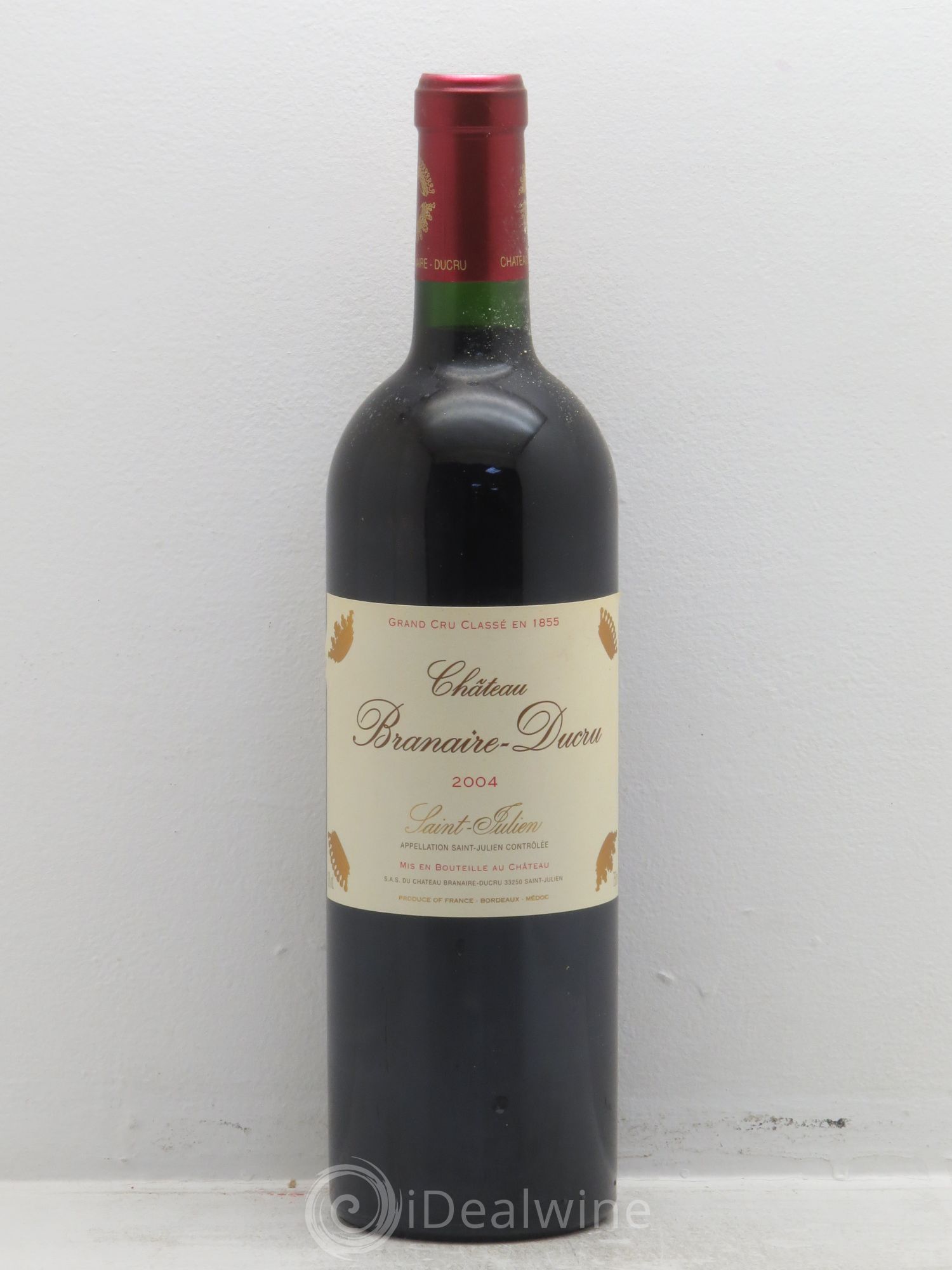 Château Branaire Ducru 4ème Grand Cru Classé 2004 - Lot de 12 bouteilles - 0