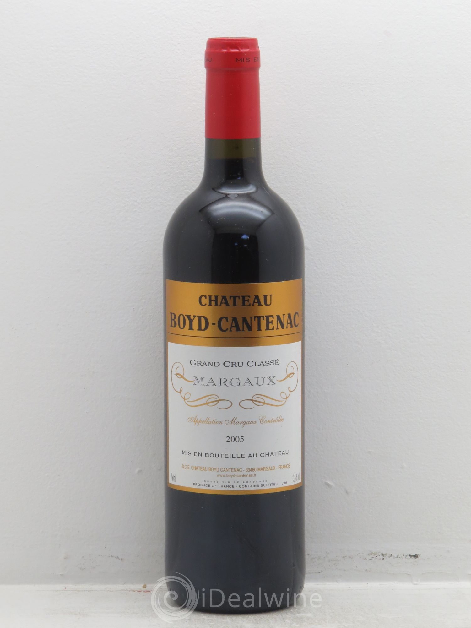 Château Boyd Cantenac 3ème Grand Cru Classé 2005 - Lot de 12 bouteilles - 0