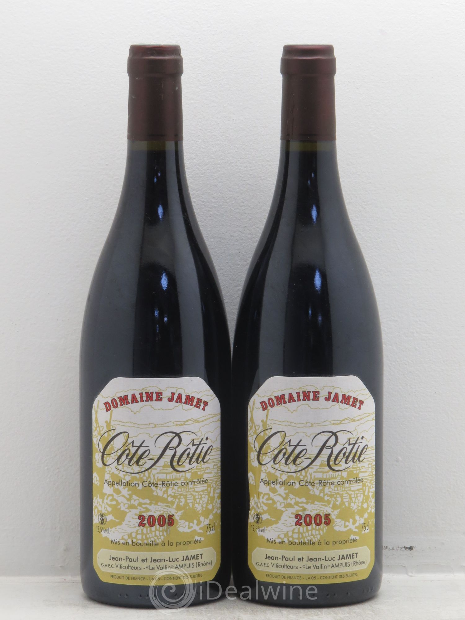 Côte-Rôtie Jamet (Domaine) 2005 - Lot de 2 bouteilles - 0