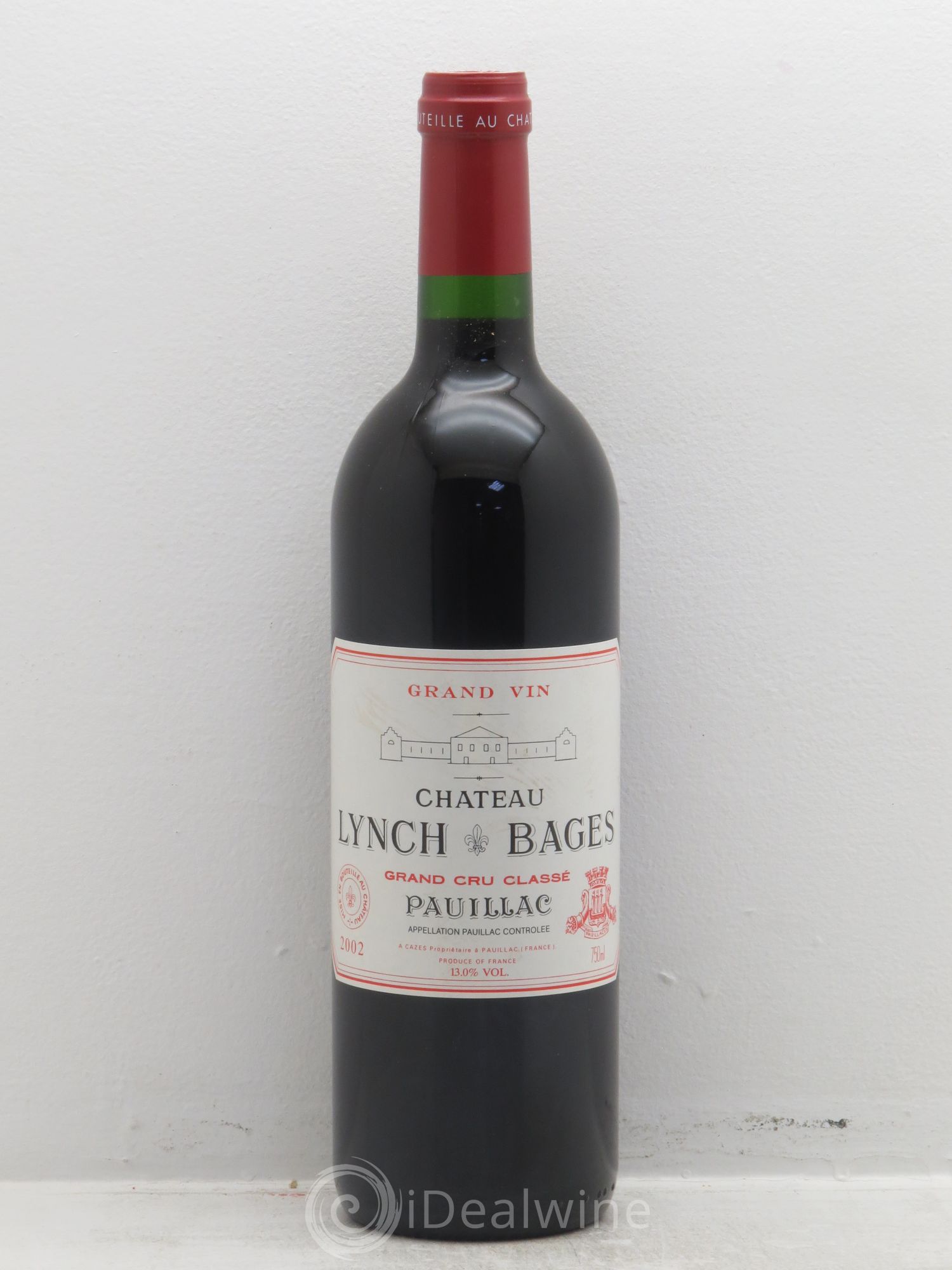 Château Lynch Bages 5ème Grand Cru Classé 2002 - Lot de 6 bouteilles - 0