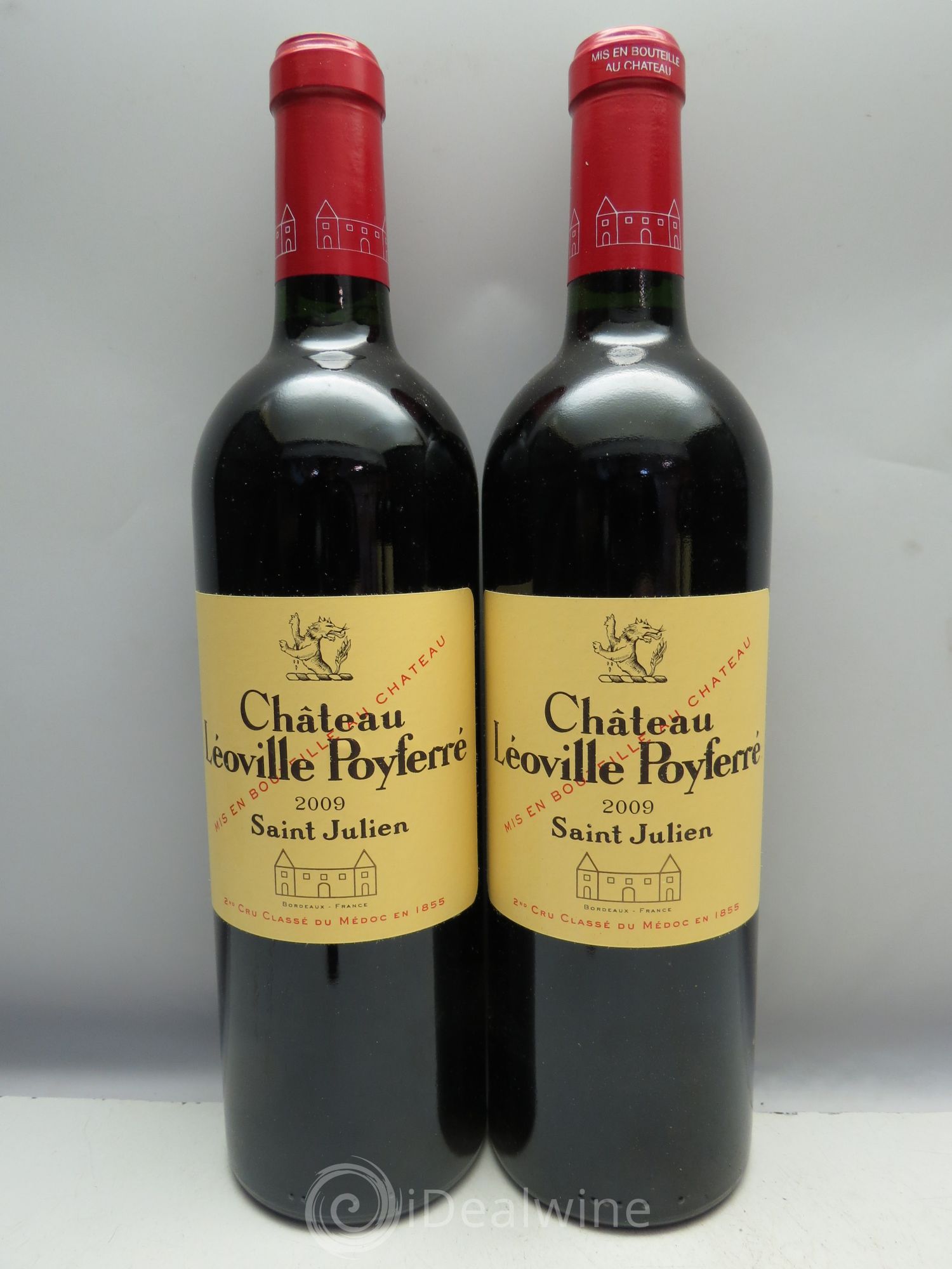 Château Léoville Poyferré 2ème Grand Cru Classé 2009 - Lot de 6 bouteilles - 1