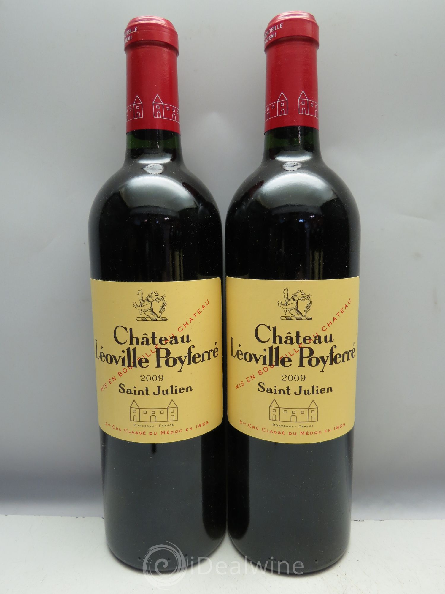 Château Léoville Poyferré 2ème Grand Cru Classé 2009 - Lot de 6 bouteilles - 2