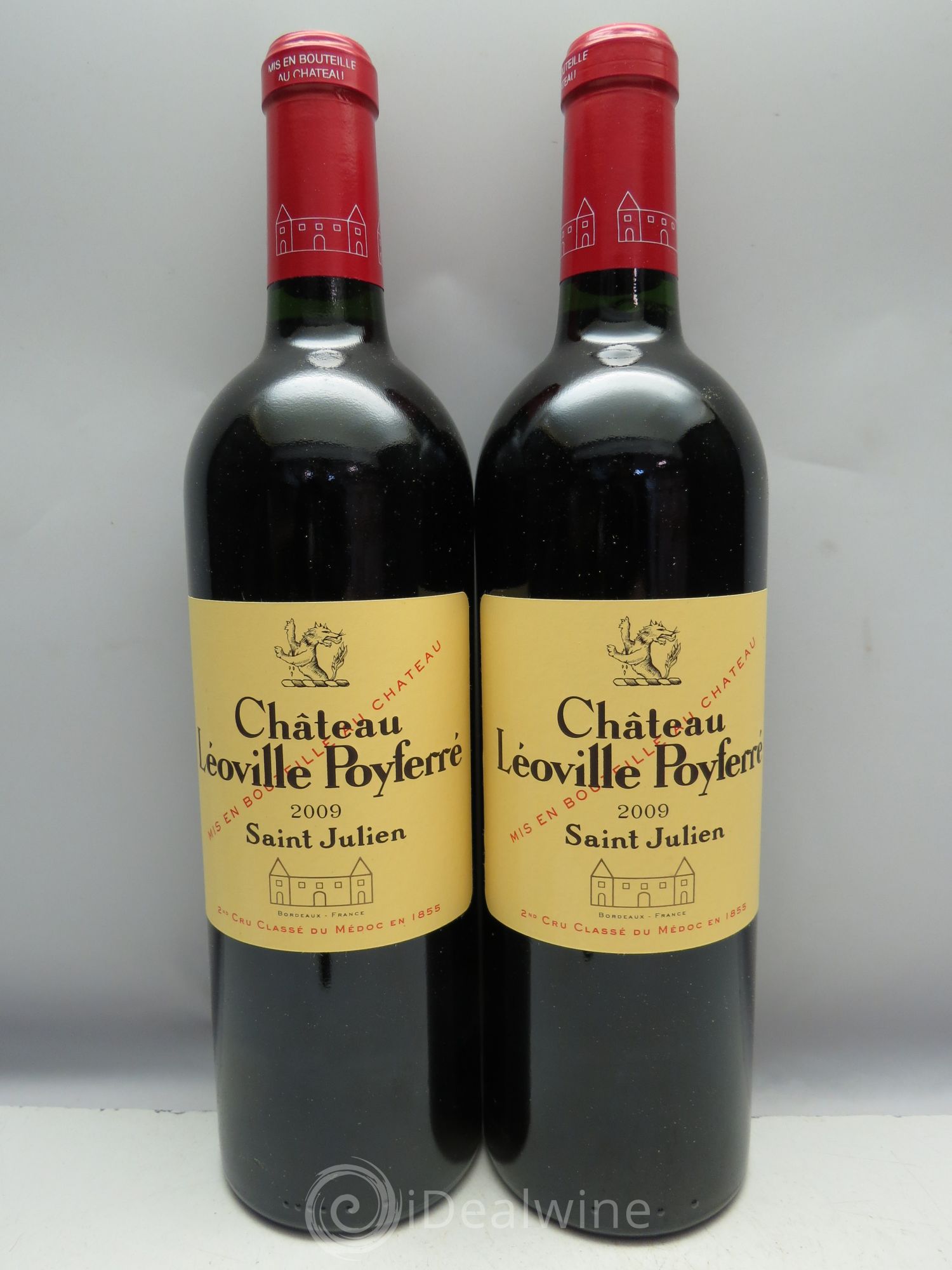 Château Léoville Poyferré 2ème Grand Cru Classé 2009 - Lot de 6 bouteilles - 0