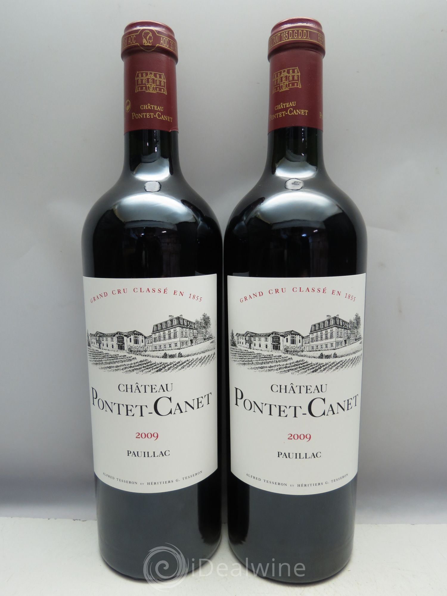 Château Pontet Canet 5ème Grand Cru Classé 2009 - Lot de 6 bouteilles - 0