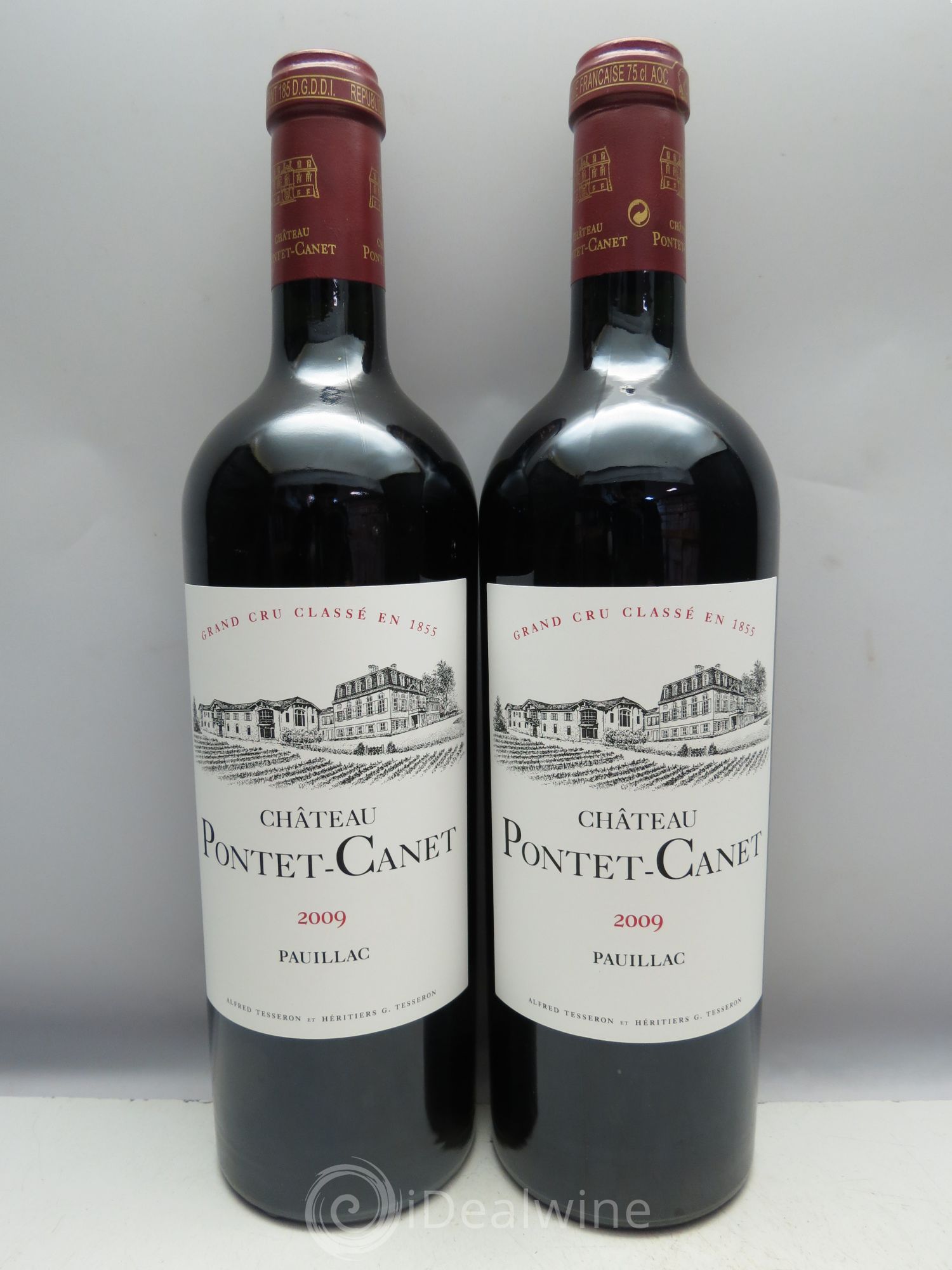 Château Pontet Canet 5ème Grand Cru Classé 2009 - Lot de 6 bouteilles - 1