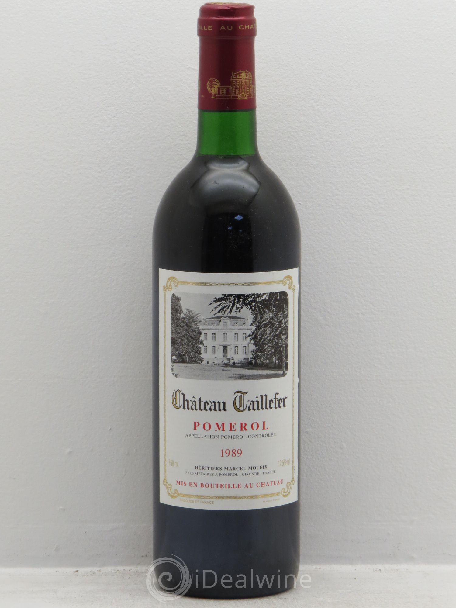 Château Taillefer 1989 - Lot de 12 bouteilles - 0