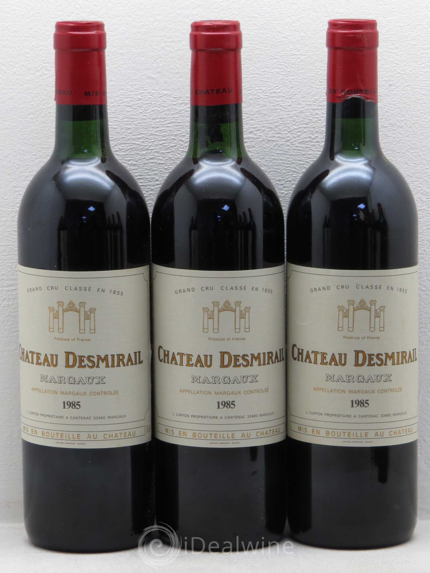 Château Desmirail 3ème Grand Cru Classé 1985 - Lot de 12 bouteilles - 2
