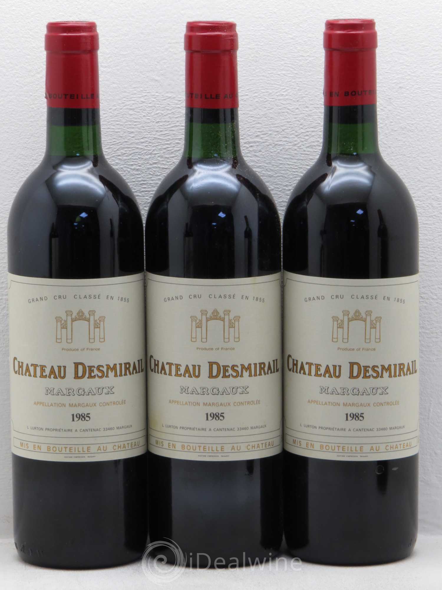 Château Desmirail 3ème Grand Cru Classé 1985 - Lot de 12 bouteilles - 3