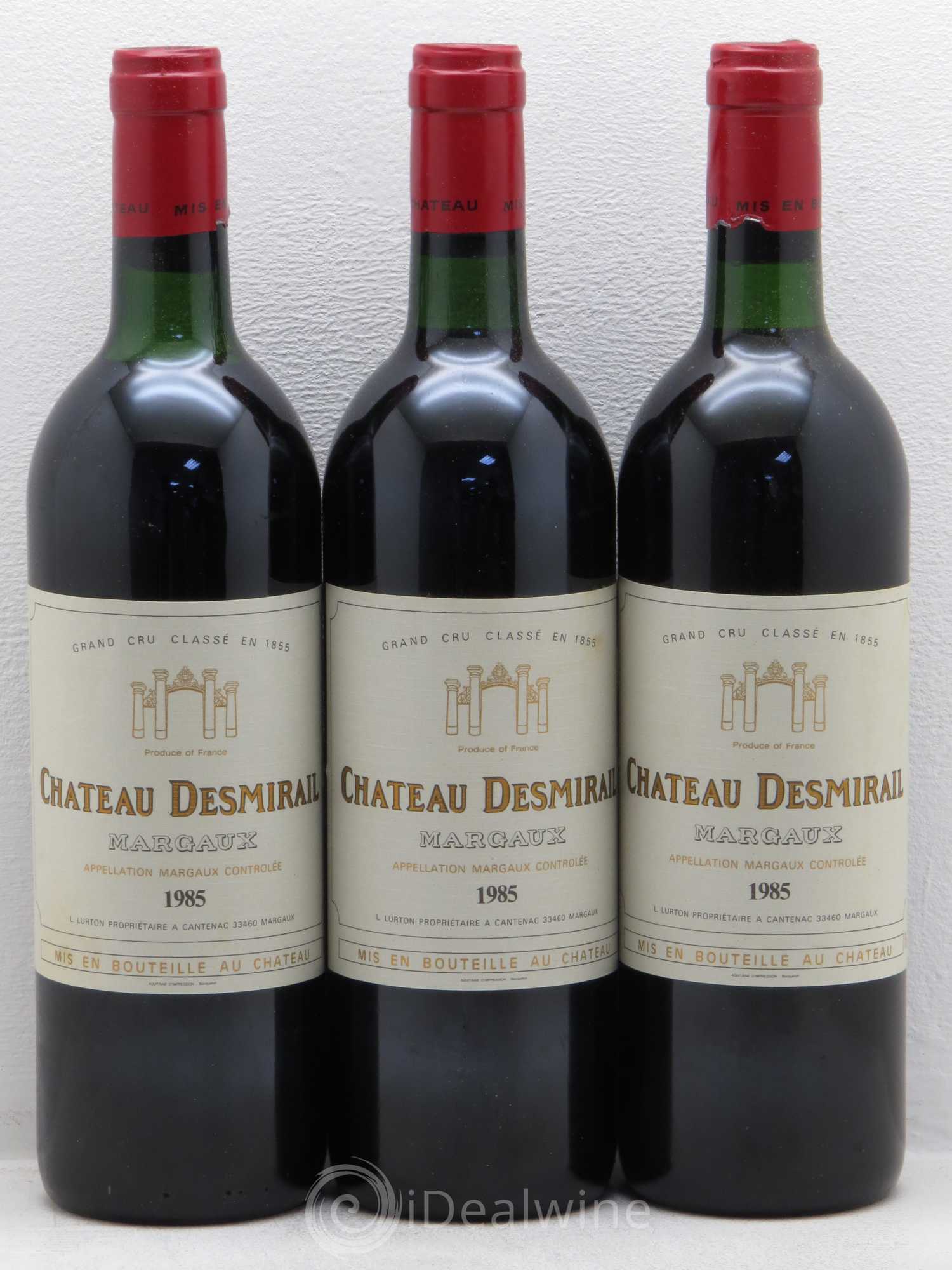 Château Desmirail 3ème Grand Cru Classé 1985 - Lot de 12 bouteilles - 4