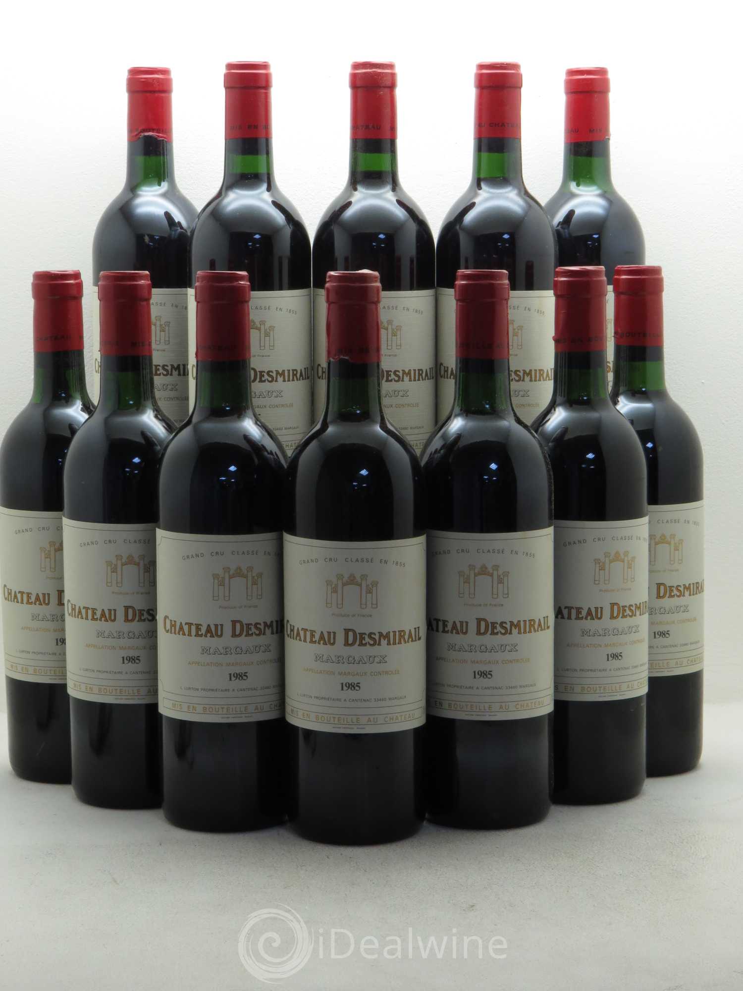 Château Desmirail 3ème Grand Cru Classé 1985 - Lot de 12 bouteilles - 0