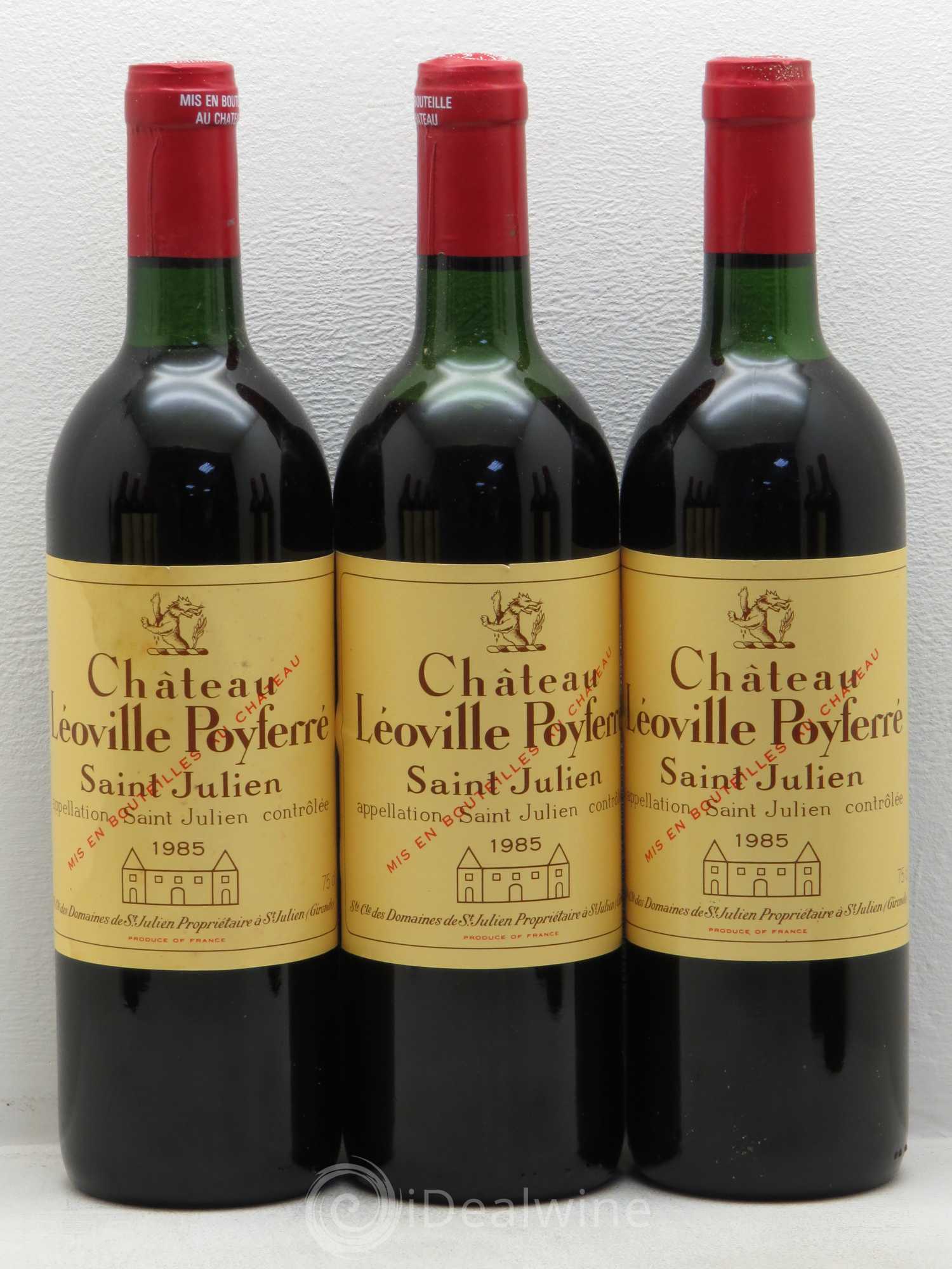 Château Léoville Poyferré 2ème Grand Cru Classé 1985 - Lot de 12 bouteilles - 2