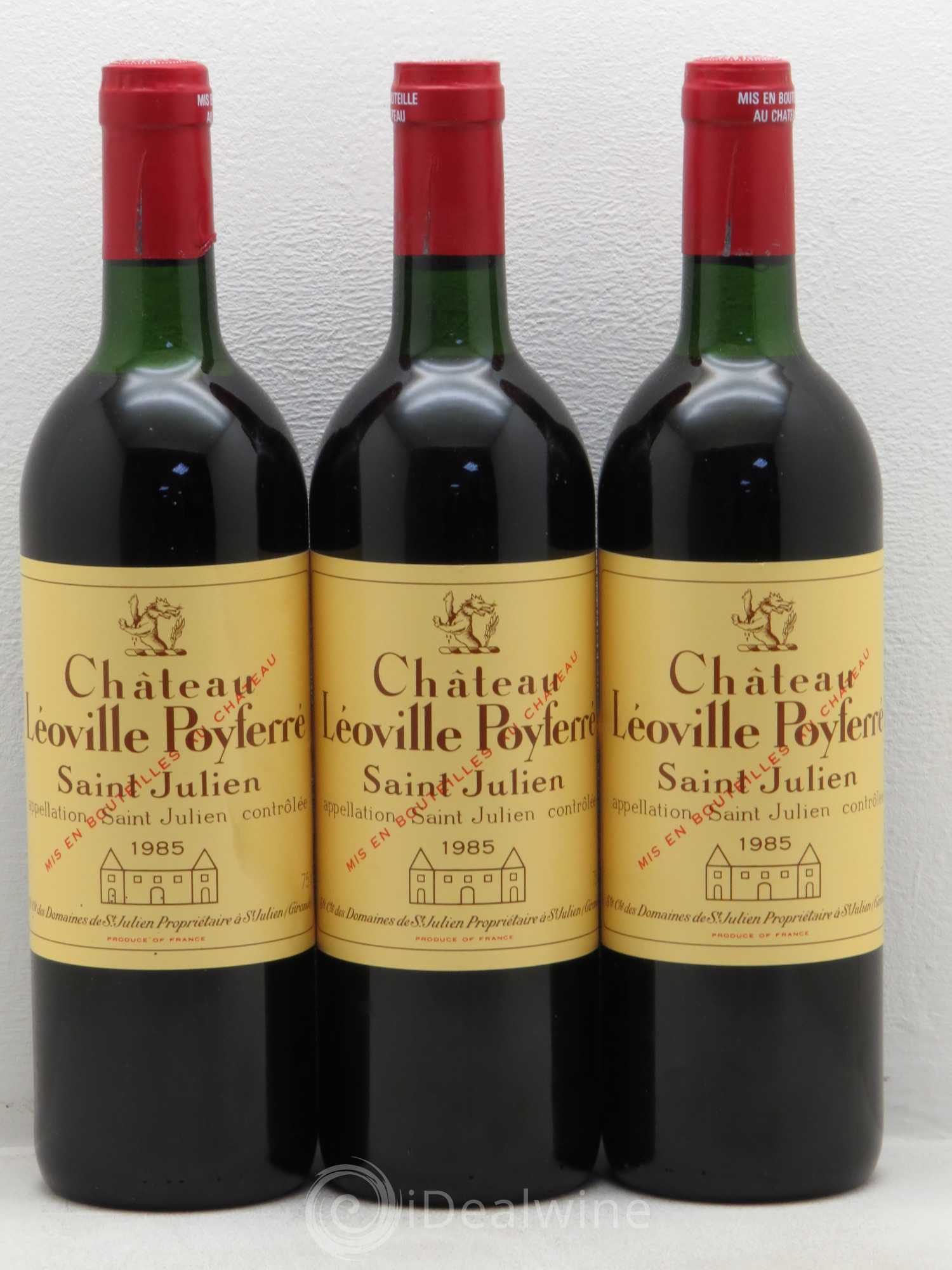 Château Léoville Poyferré 2ème Grand Cru Classé 1985 - Lot de 12 bouteilles - 4