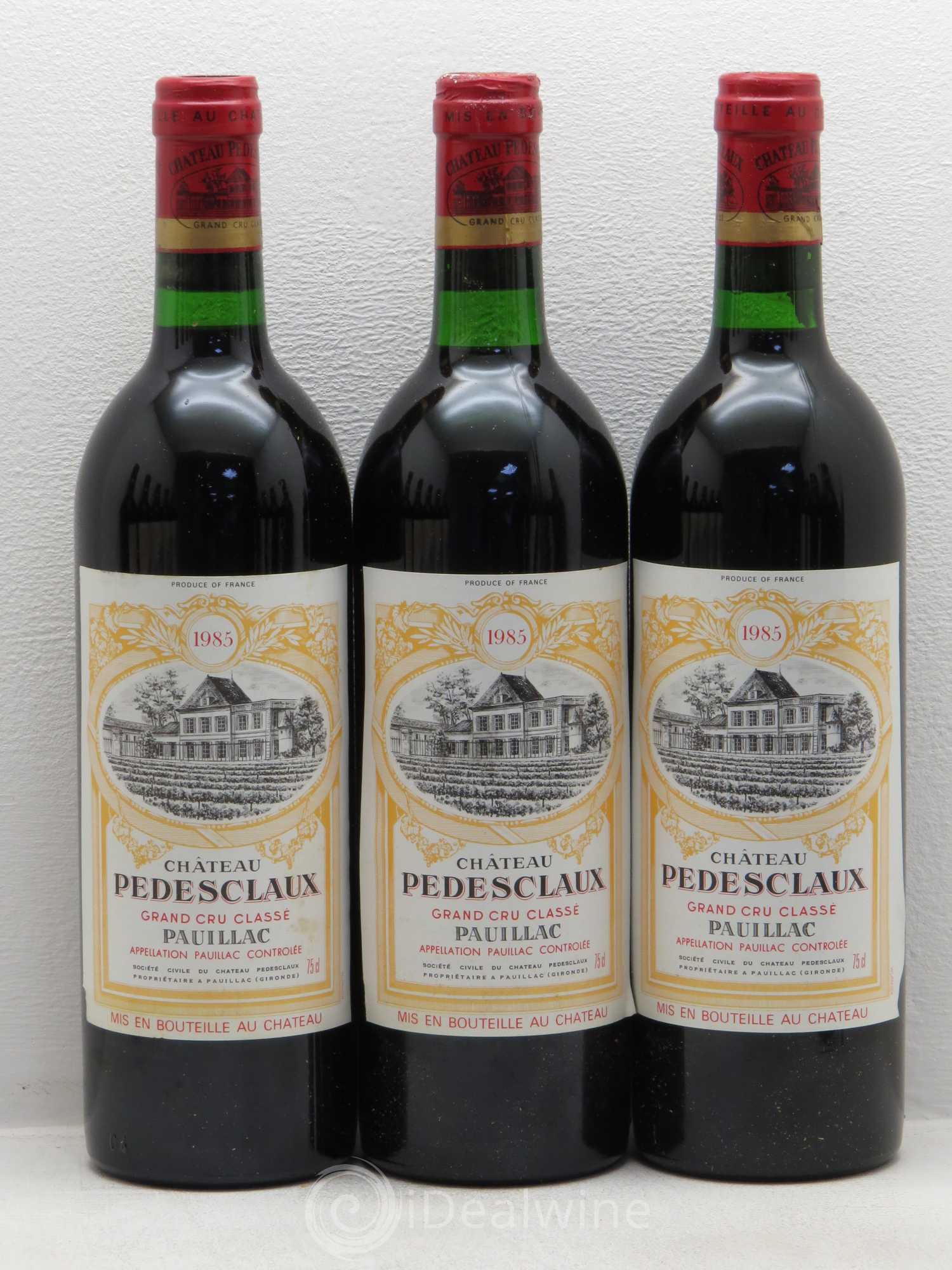 Château Pedesclaux 5ème Grand Cru Classé 1985 - Lot de 12 bouteilles - 1