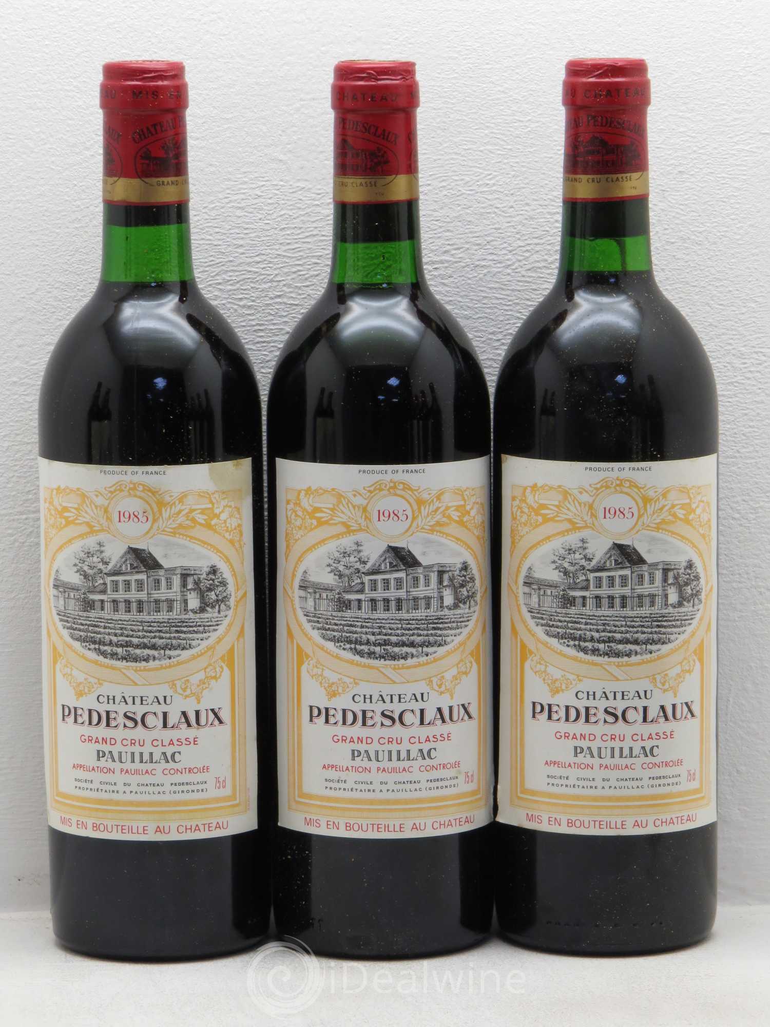 Château Pedesclaux 5ème Grand Cru Classé 1985 - Lot de 12 bouteilles - 2