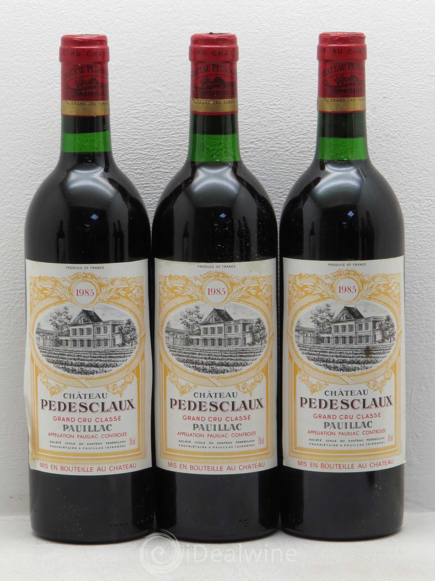 Château Pedesclaux 5ème Grand Cru Classé 1985 - Lot de 12 bouteilles - 3