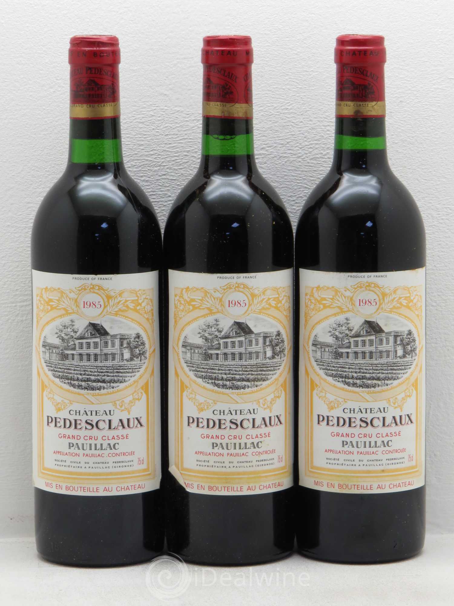 Château Pedesclaux 5ème Grand Cru Classé 1985 - Lot de 12 bouteilles - 4