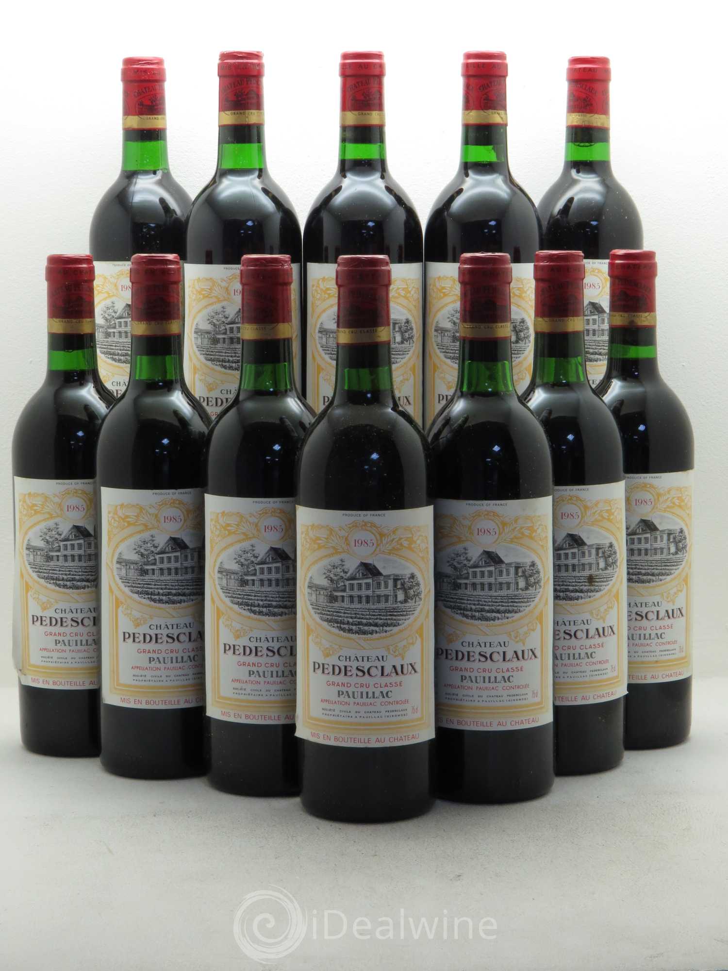 Château Pedesclaux 5ème Grand Cru Classé 1985 - Lot de 12 bouteilles - 0