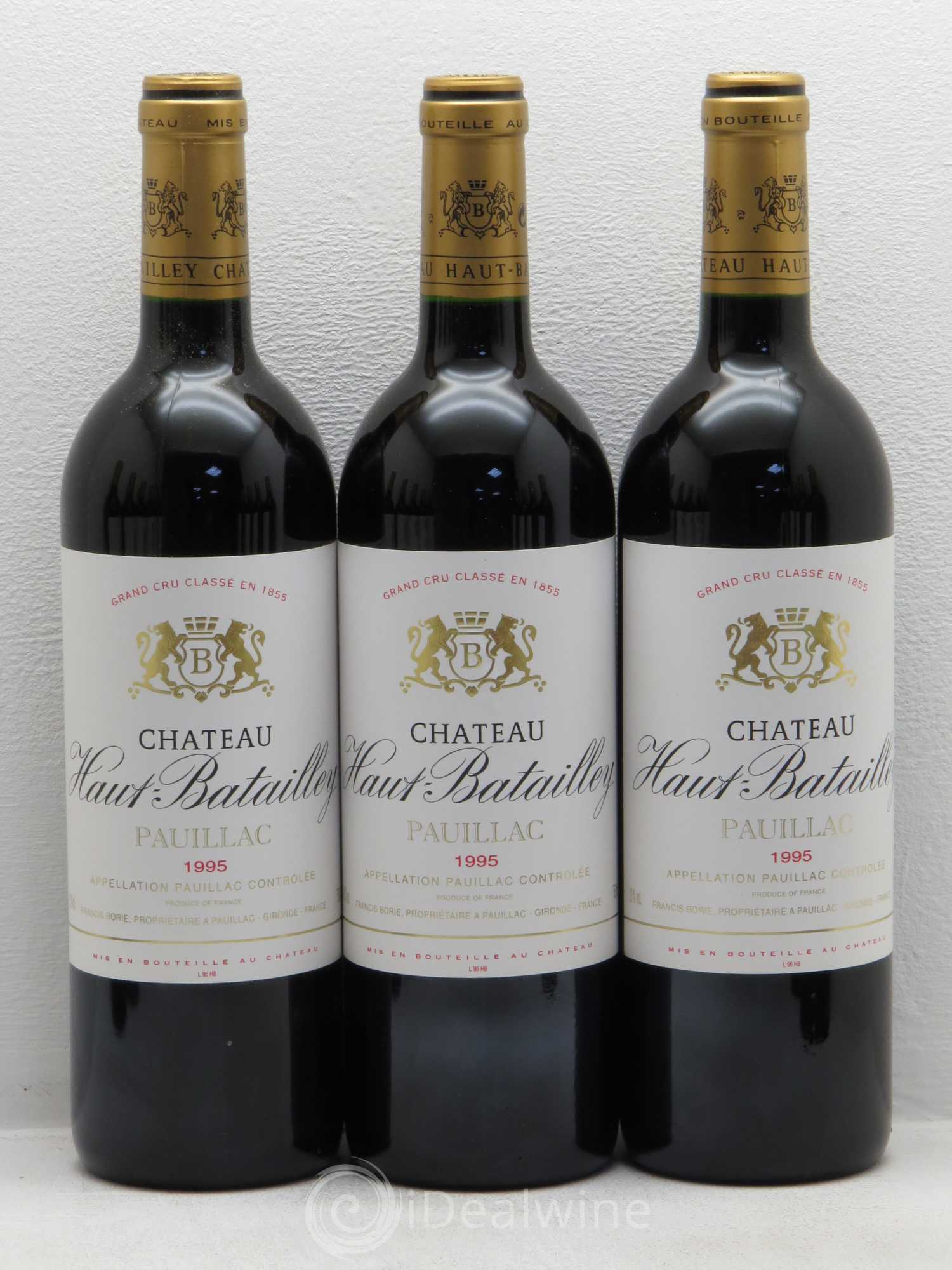 Château Haut Batailley 5ème Grand Cru Classé 1995 - Lot de 12 bouteilles - 1