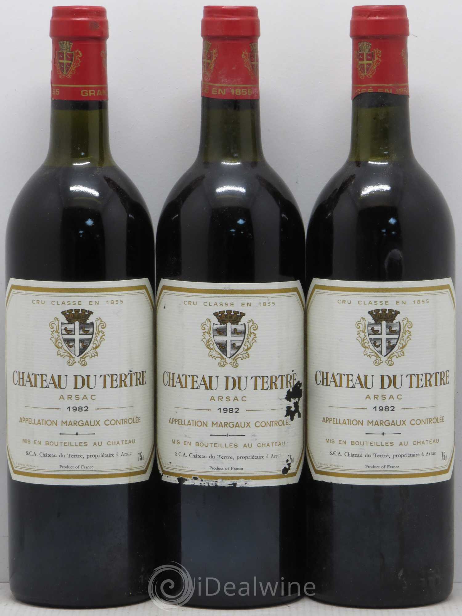 Château du Tertre 5ème Grand Cru Classé 1982 - Lot de 12 bouteilles - 4