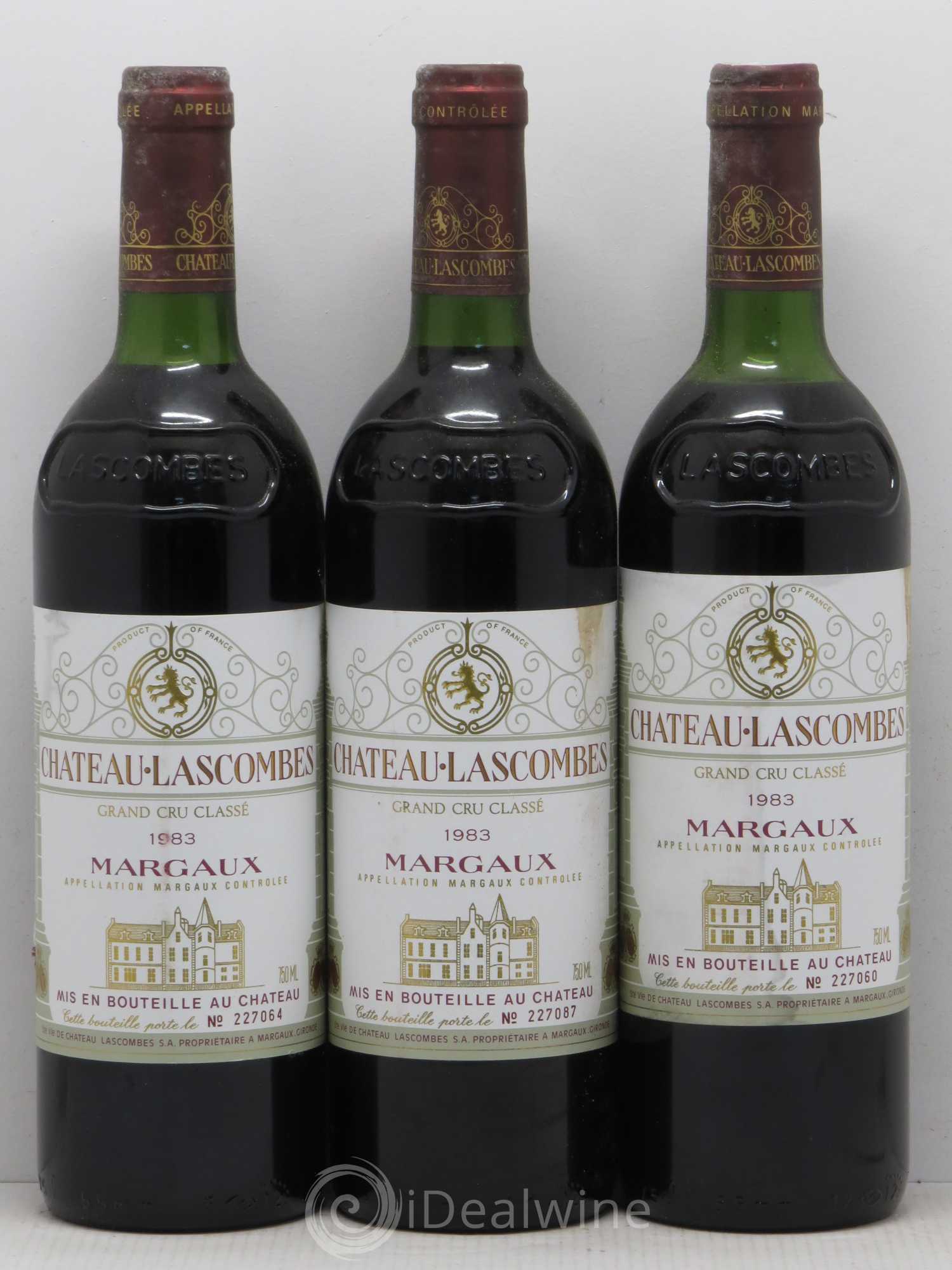 Château Lascombes 2ème Grand Cru Classé 1983 - Lot de 12 bouteilles - 2