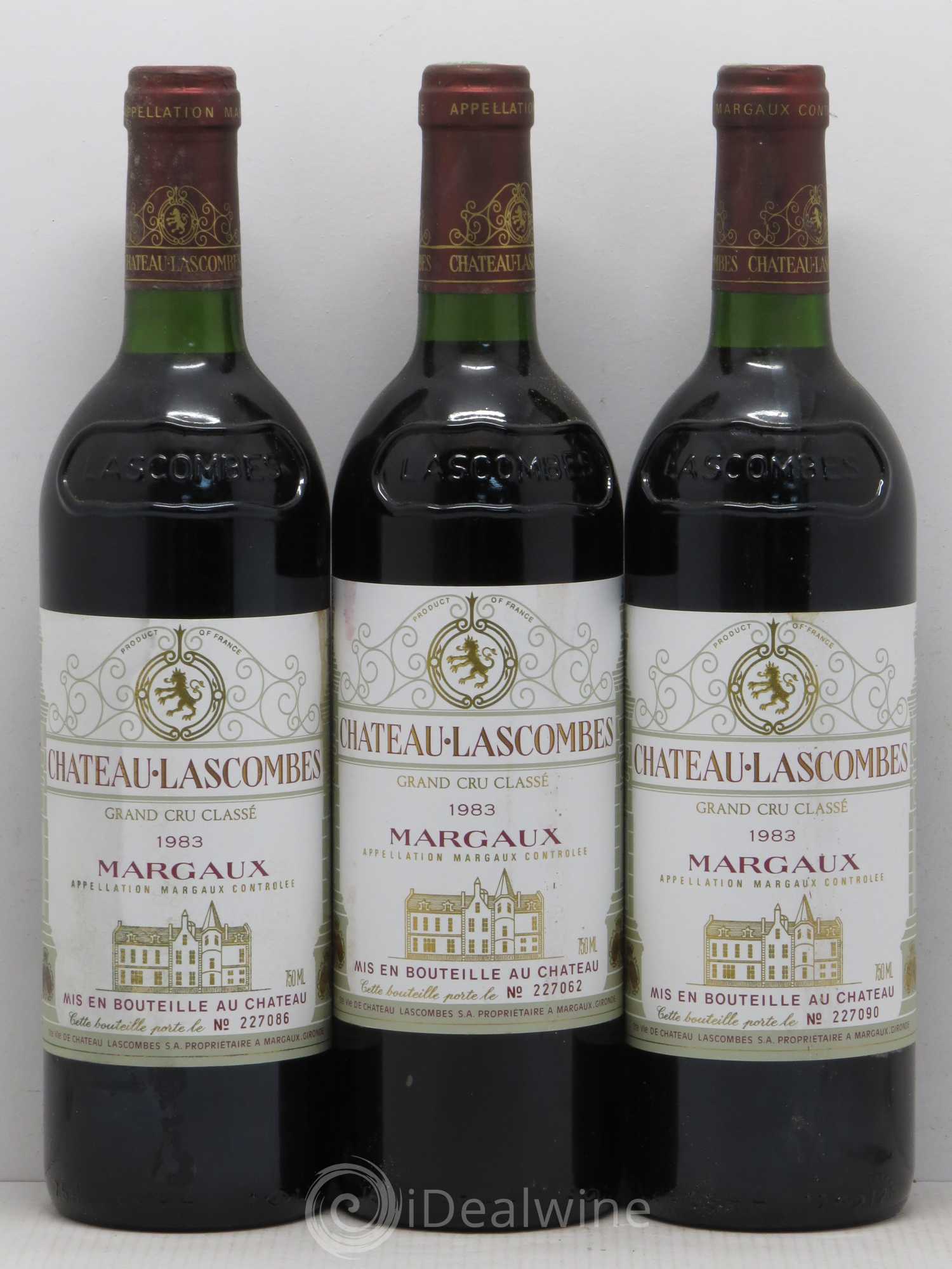Château Lascombes 2ème Grand Cru Classé 1983 - Lot de 12 bouteilles - 4