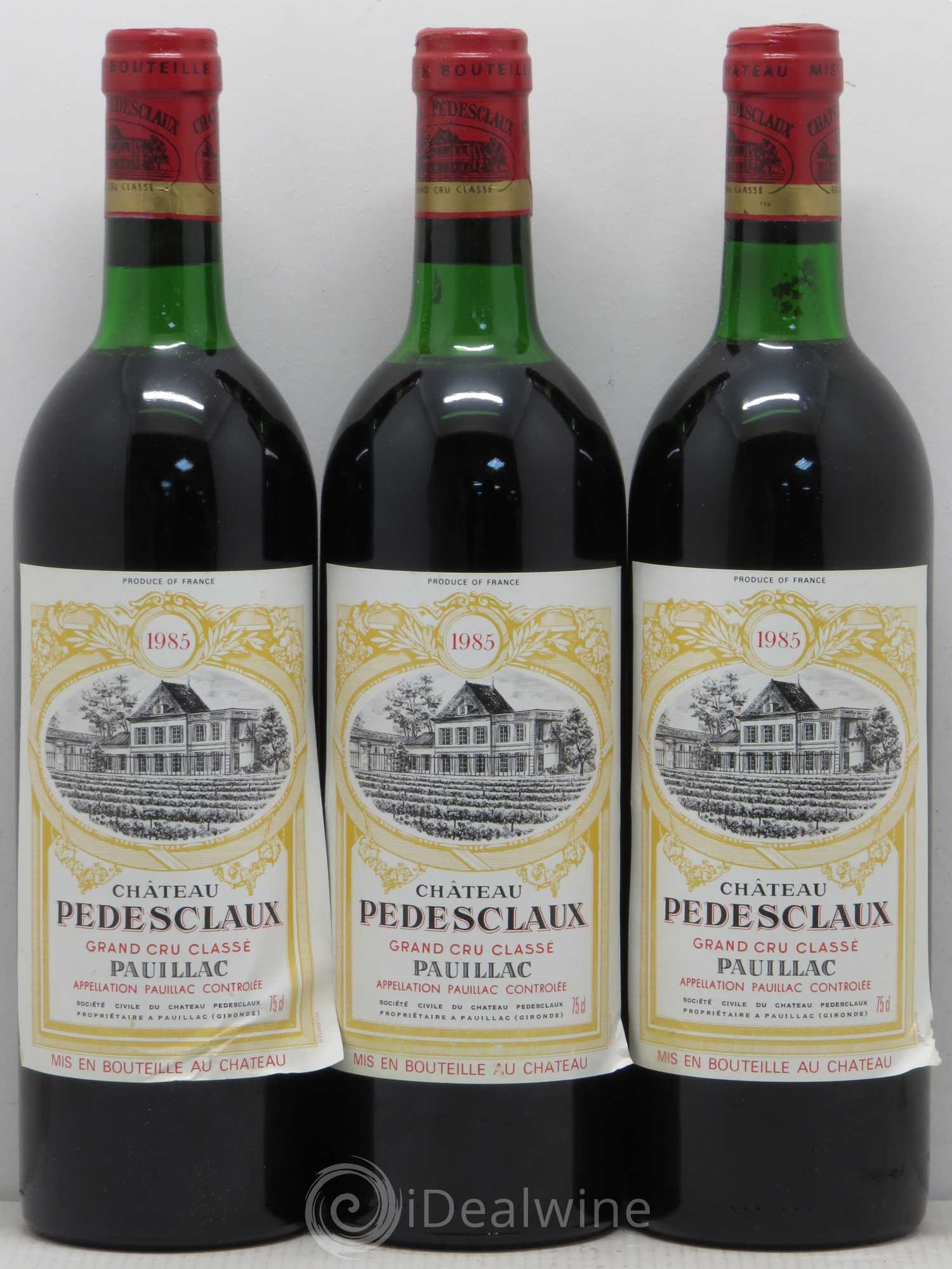 Château Pedesclaux 5ème Grand Cru Classé 1985 - Lot de 12 bouteilles - 2