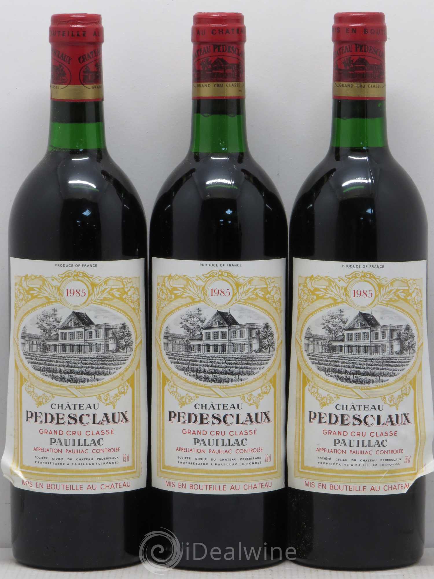 Château Pedesclaux 5ème Grand Cru Classé 1985 - Lot de 12 bouteilles - 3