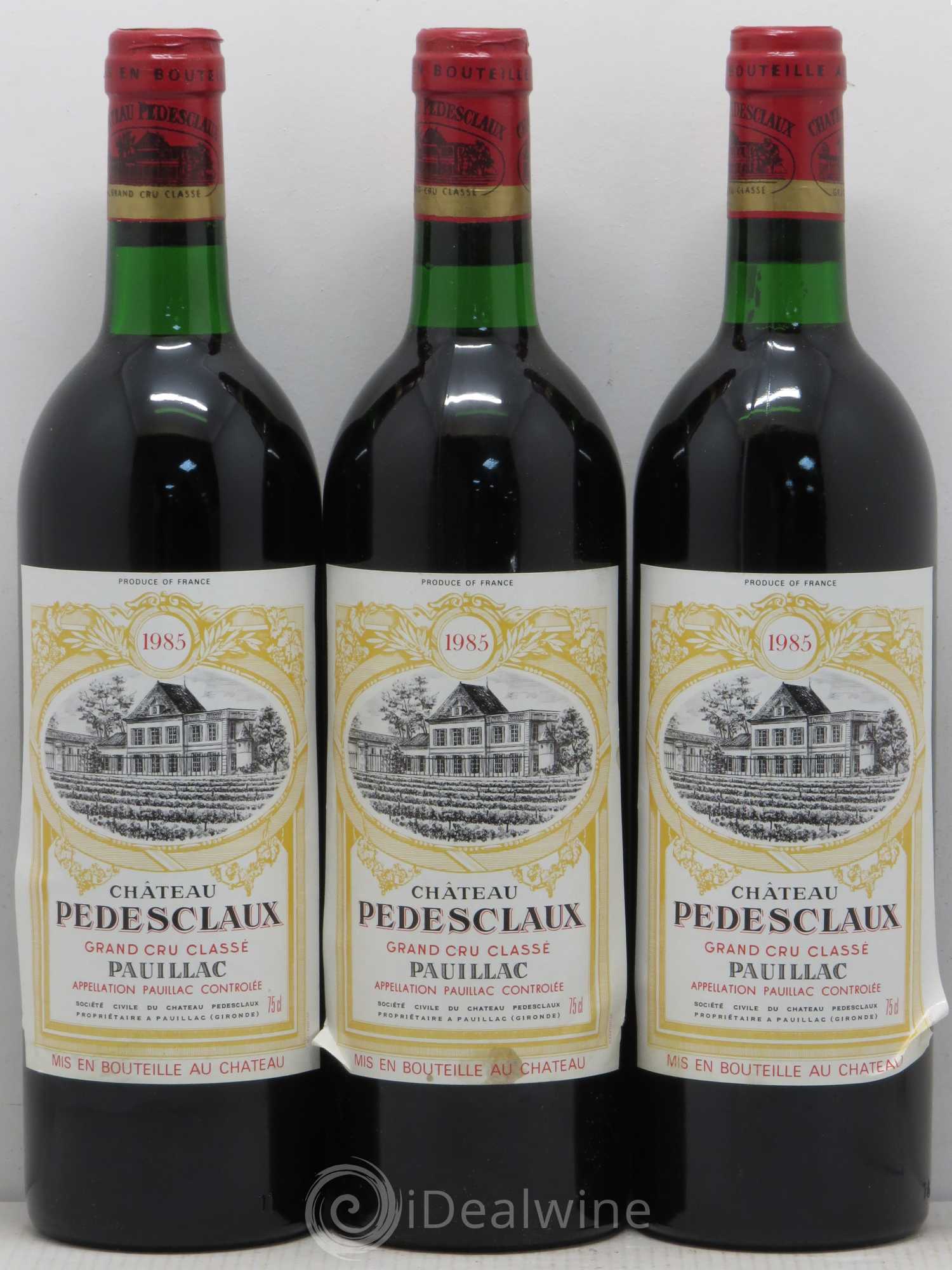 Château Pedesclaux 5ème Grand Cru Classé 1985 - Lot de 12 bouteilles - 4
