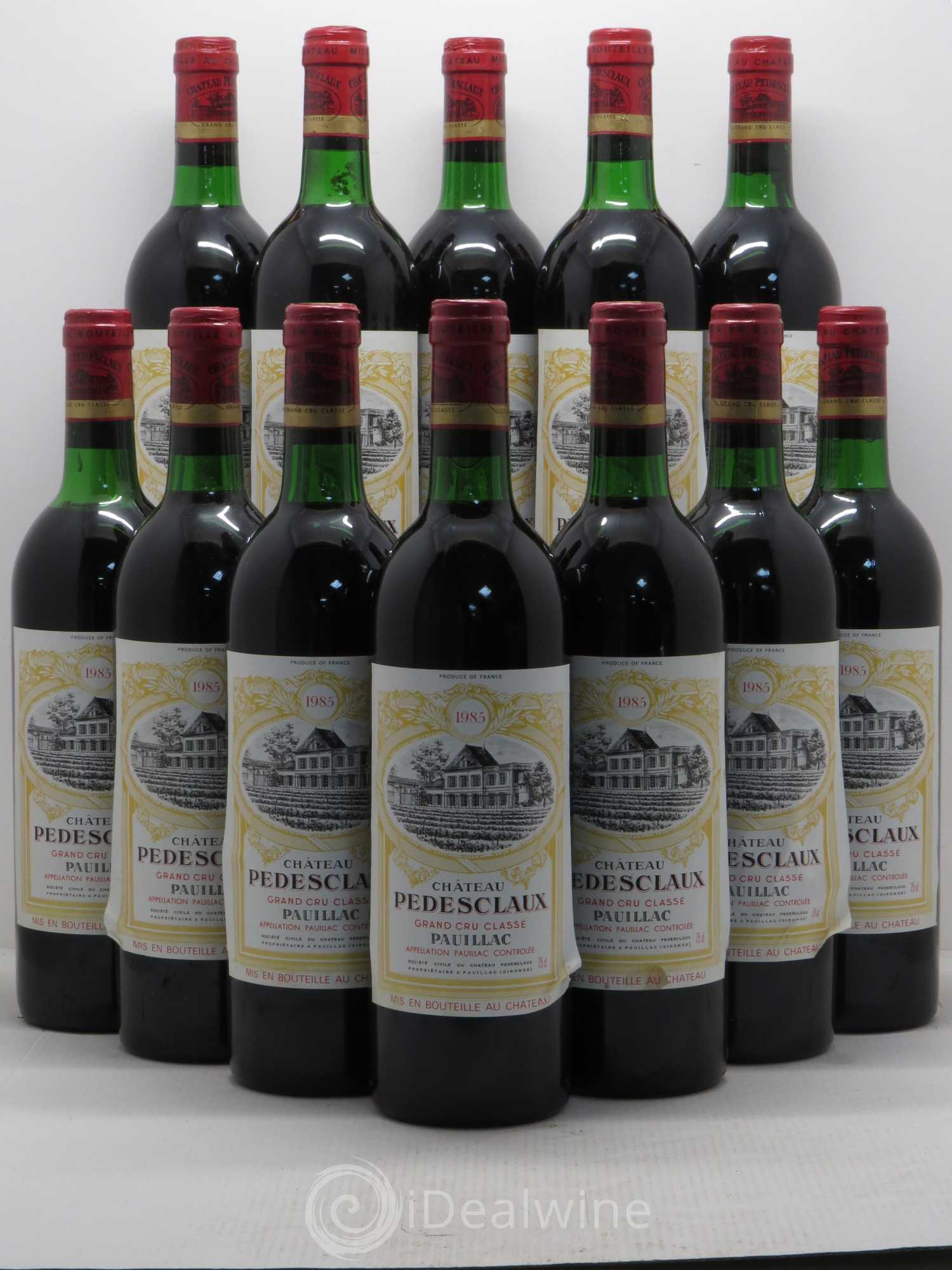 Château Pedesclaux 5ème Grand Cru Classé 1985 - Lot de 12 bouteilles - 0