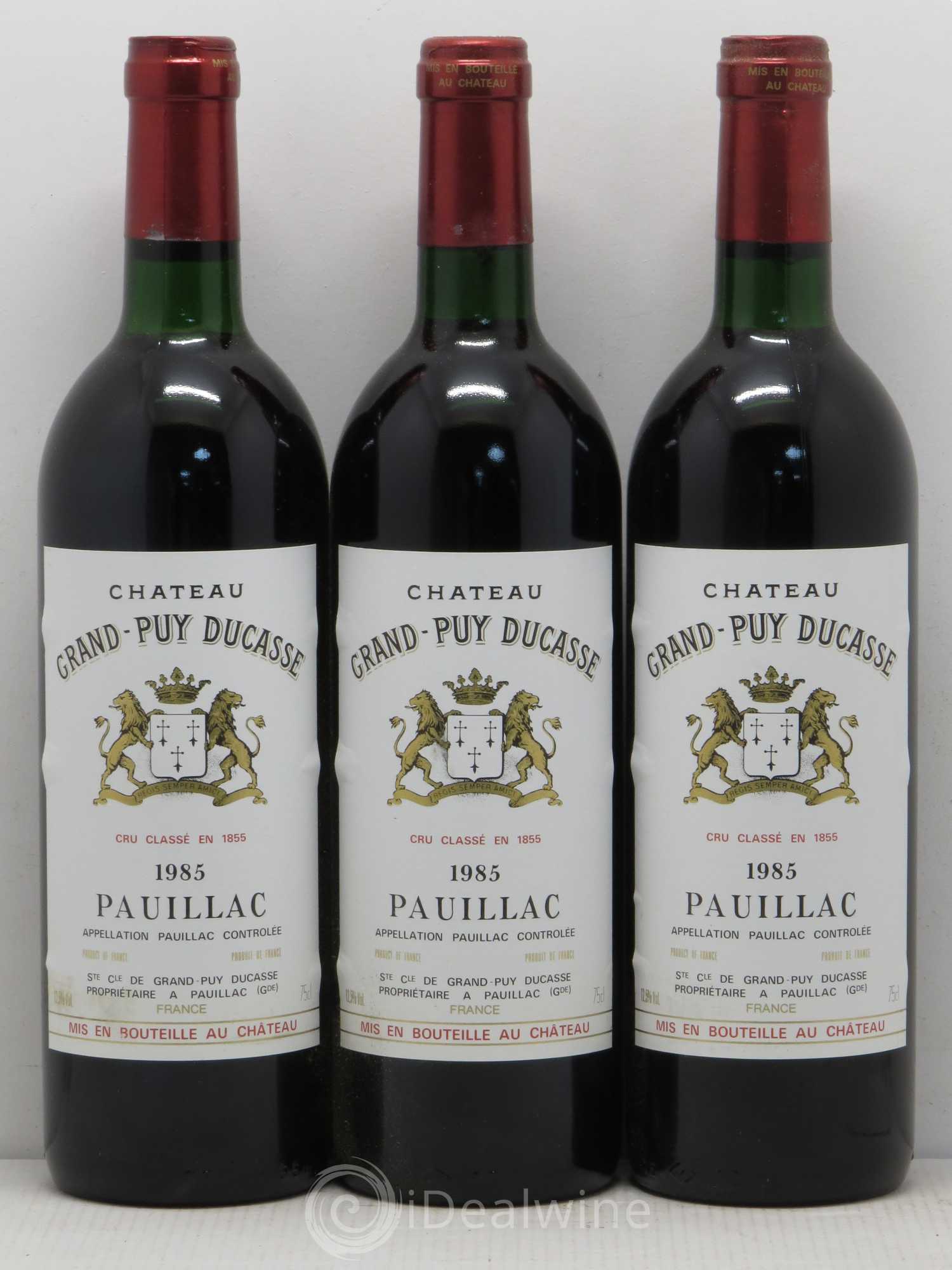 Château Grand Puy Ducasse 5ème Grand Cru Classé 1985 - Lot de 12 bouteilles - 2