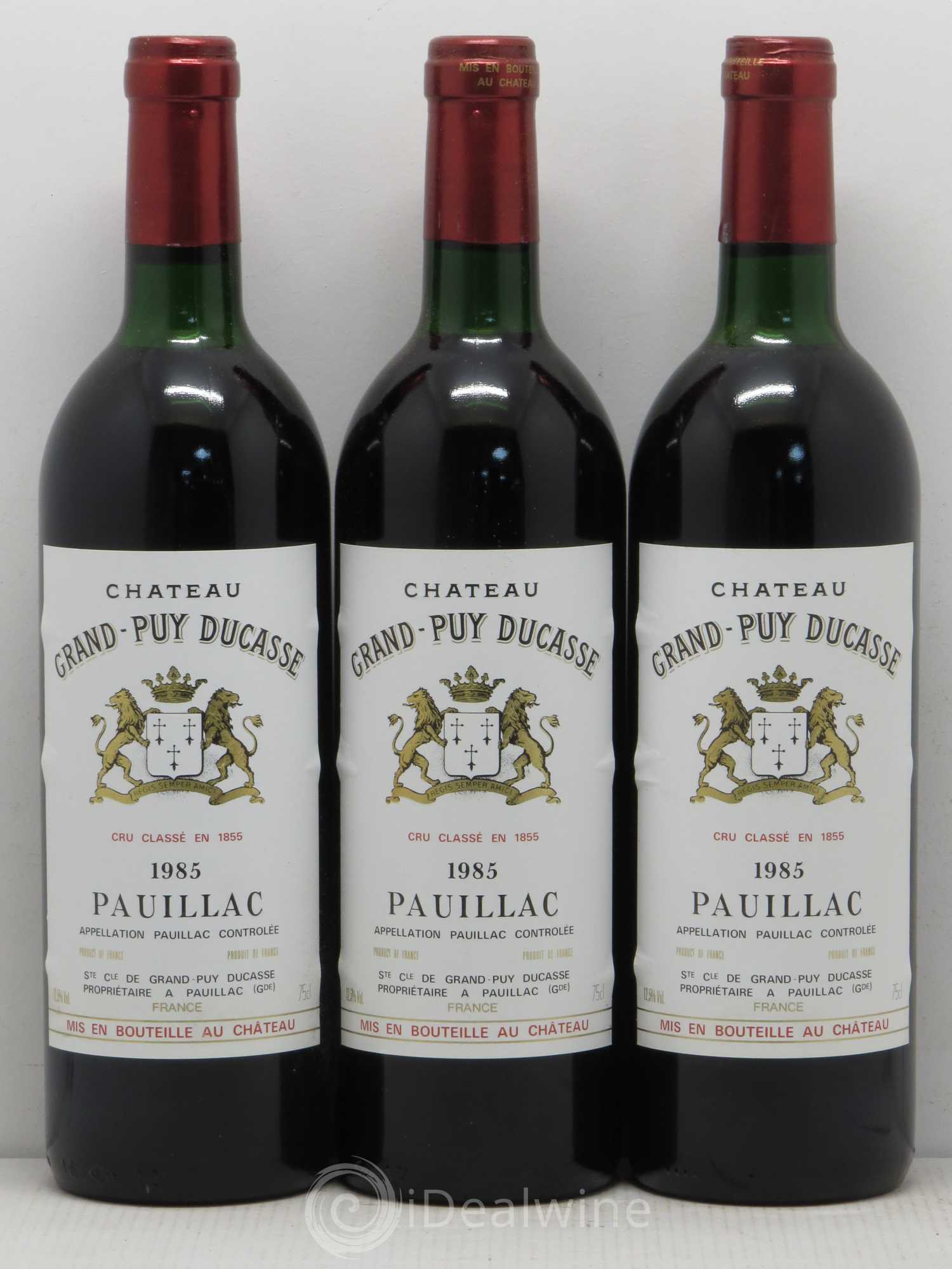 Château Grand Puy Ducasse 5ème Grand Cru Classé 1985 - Lot de 12 bouteilles - 3
