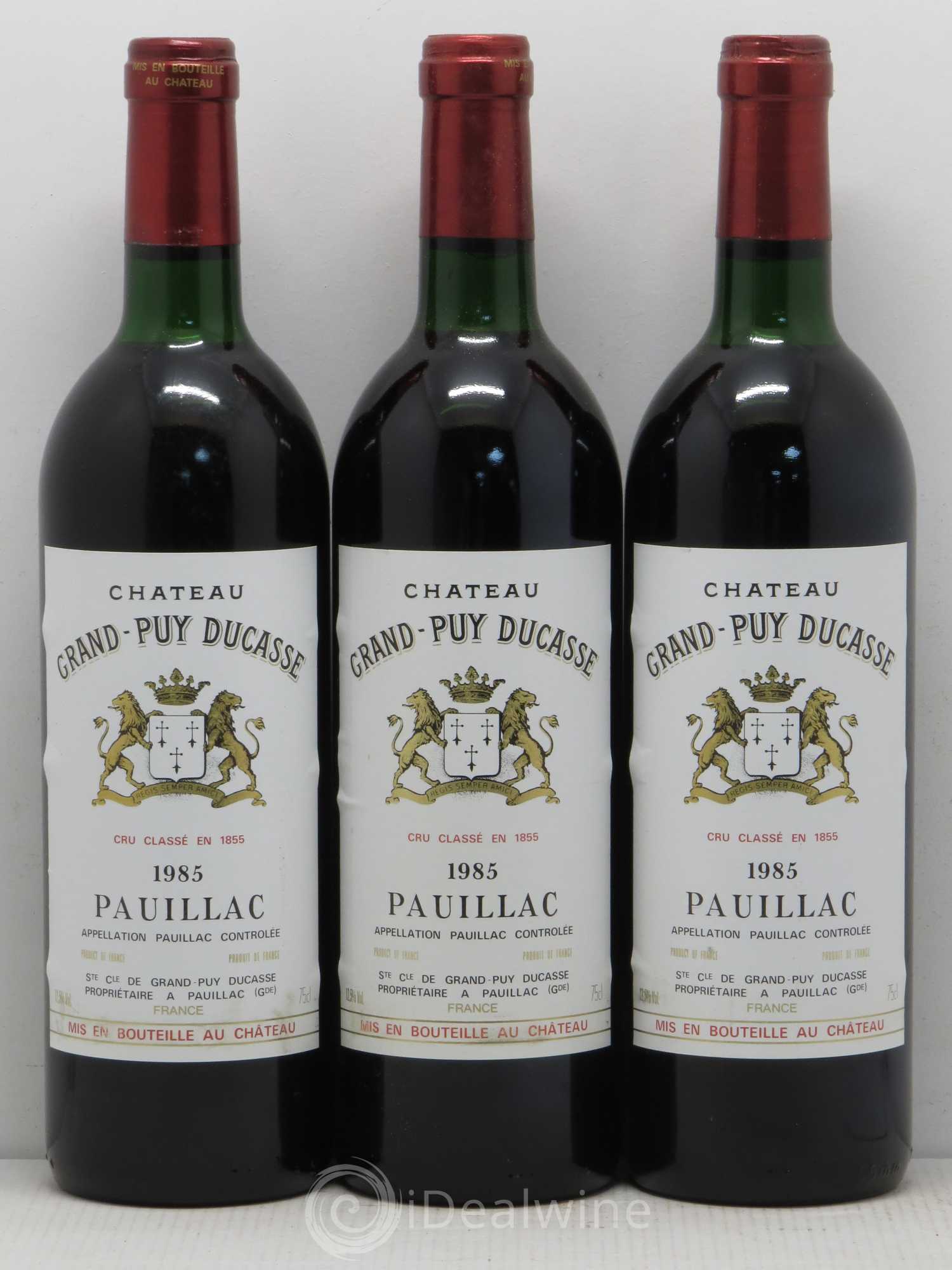 Château Grand Puy Ducasse 5ème Grand Cru Classé 1985 - Lot de 12 bouteilles - 4
