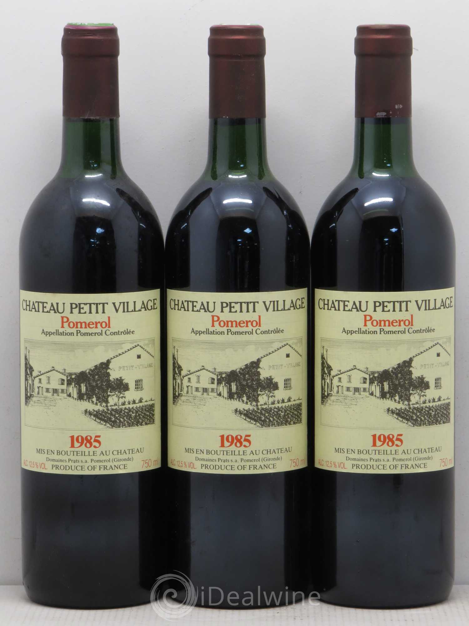 Château Petit Village 1985 - Lot de 11 bouteilles - 1
