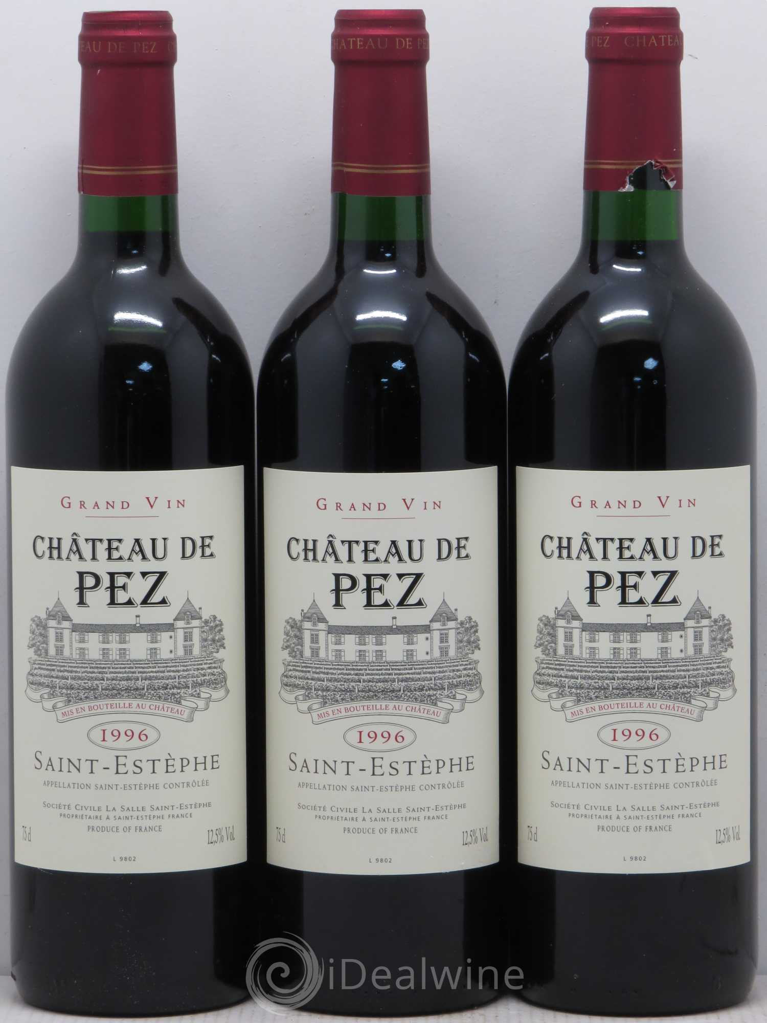 Château de Pez 1996 - Lot de 12 bouteilles - 2