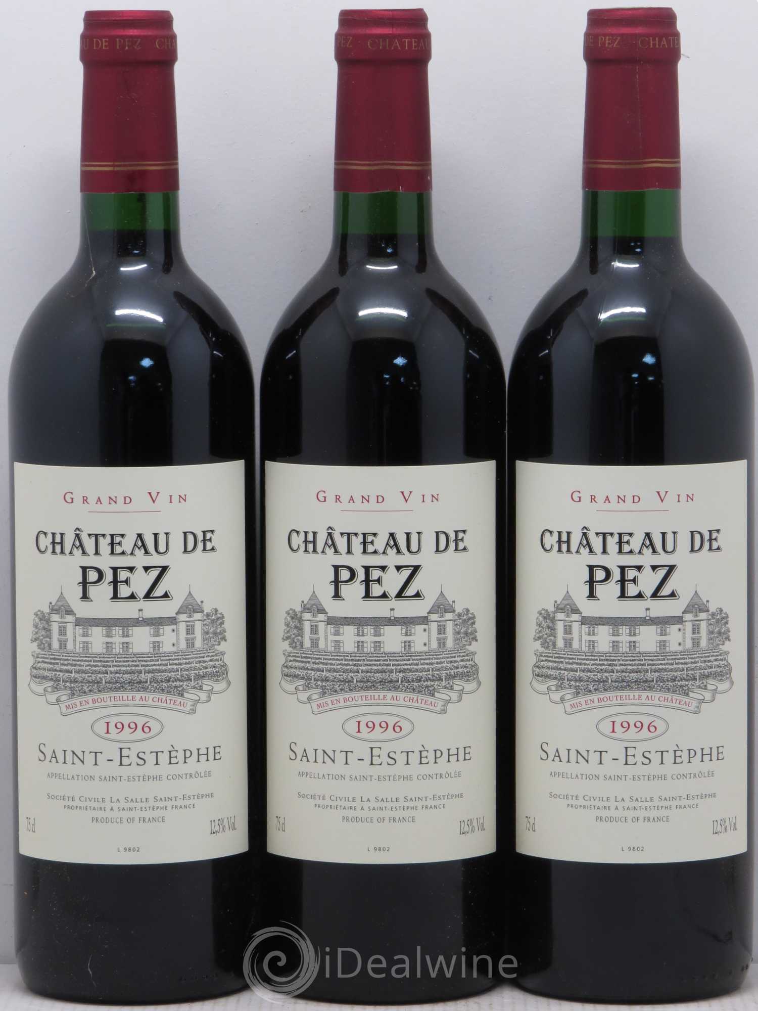 Château de Pez 1996 - Lot de 12 bouteilles - 3