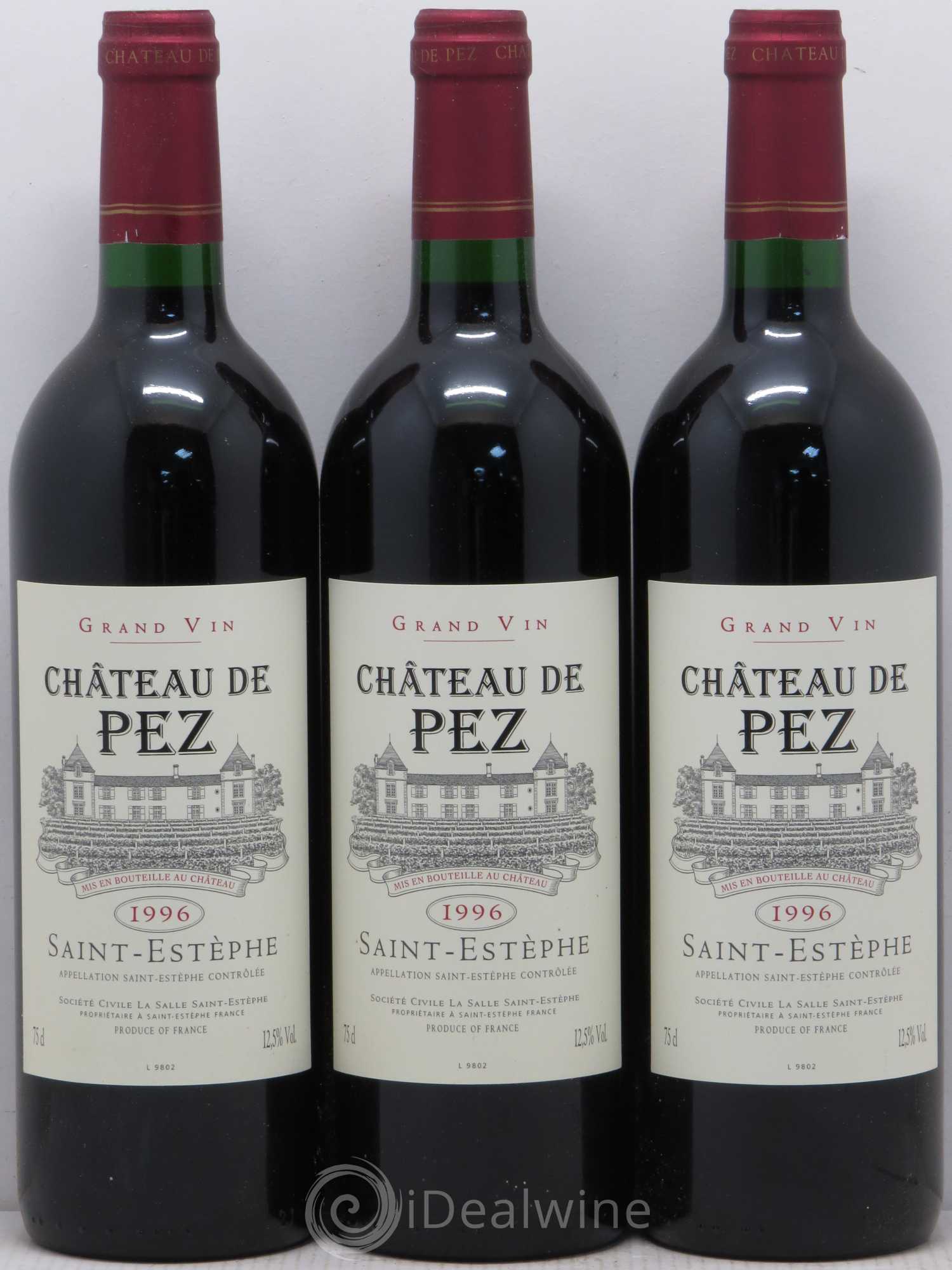 Château de Pez 1996 - Lot de 12 bouteilles - 4
