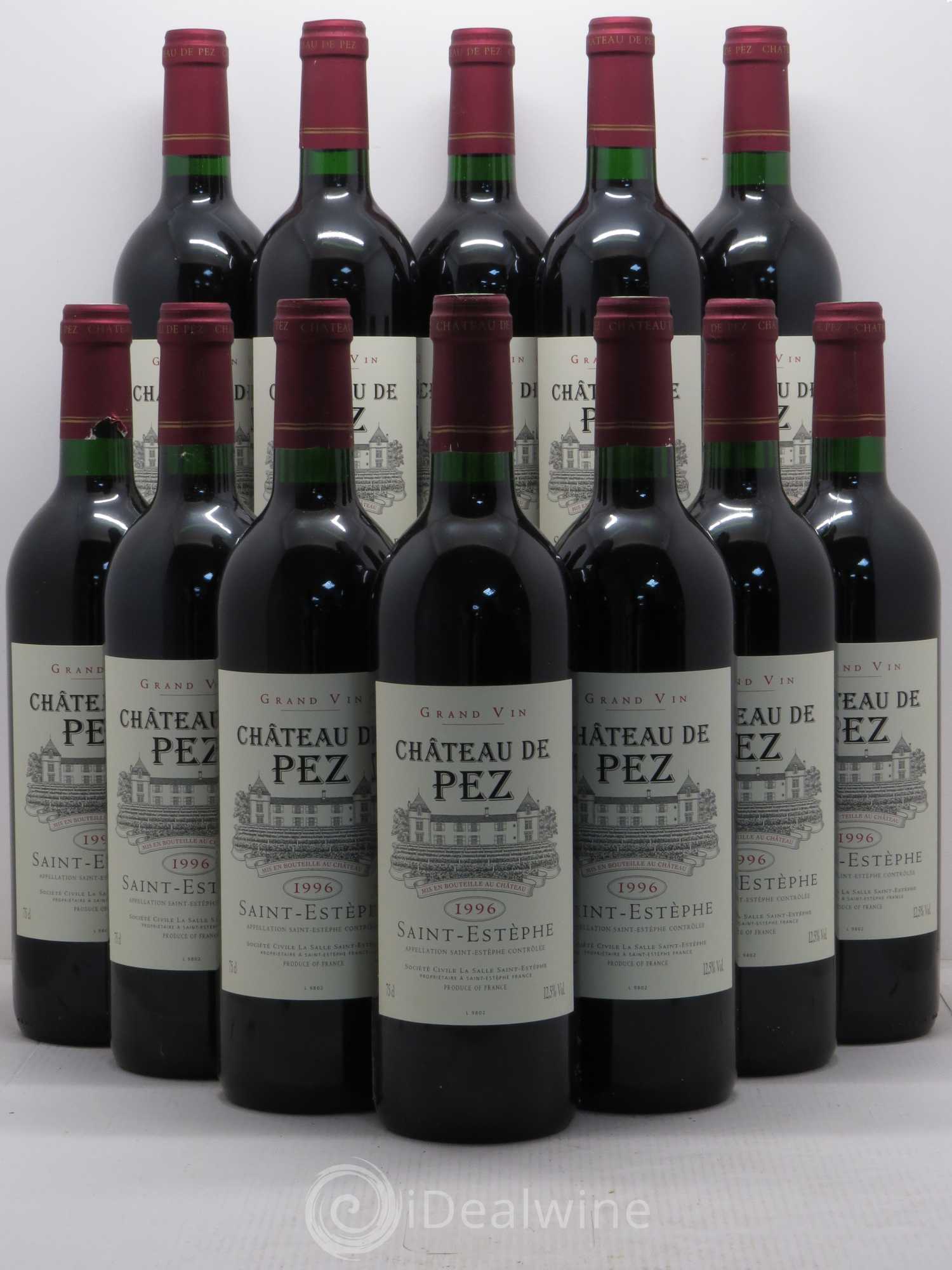 Château de Pez 1996 - Lot de 12 bouteilles - 0
