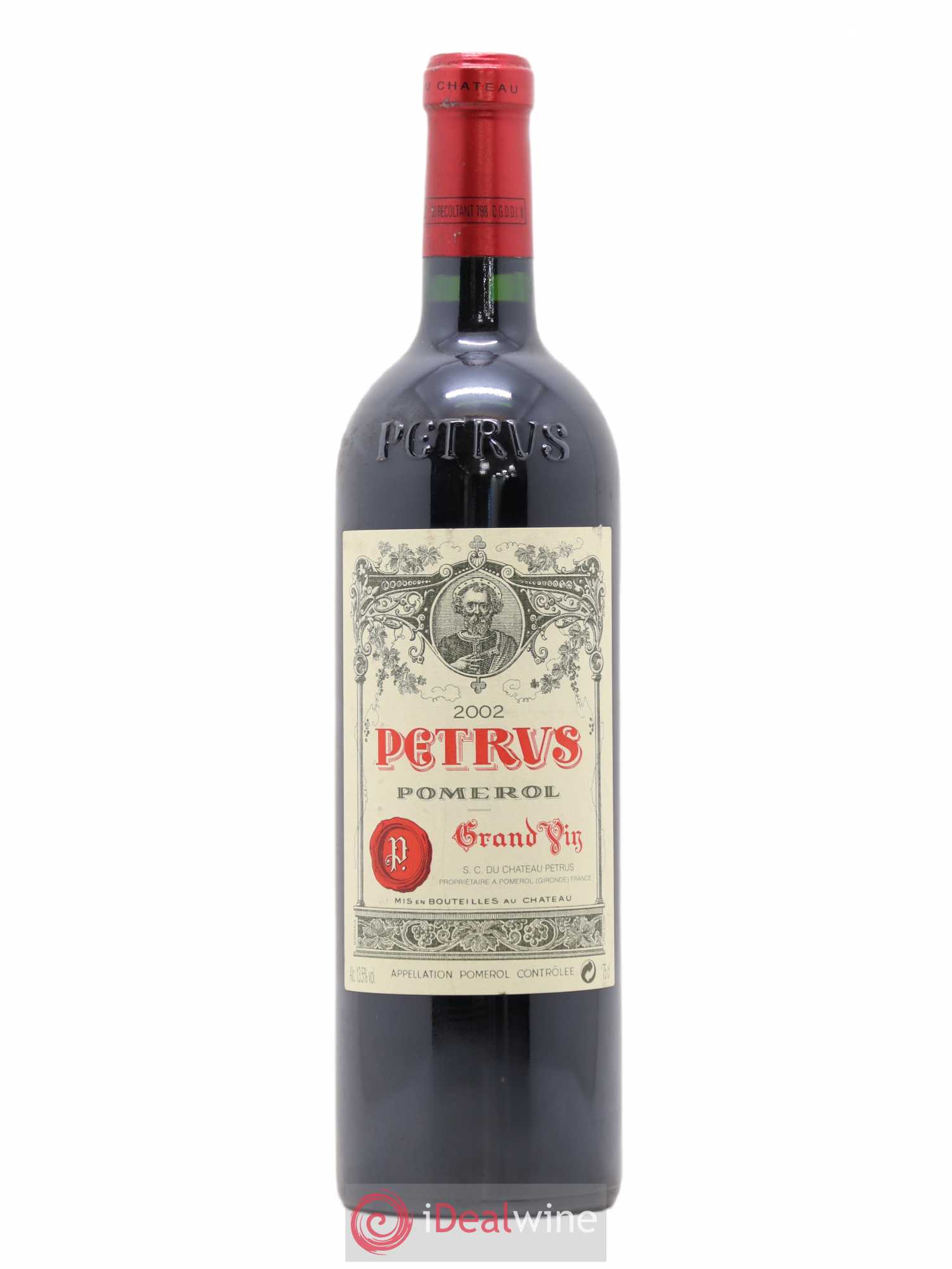 Petrus 2002 - Lot de 1 bouteille - 0