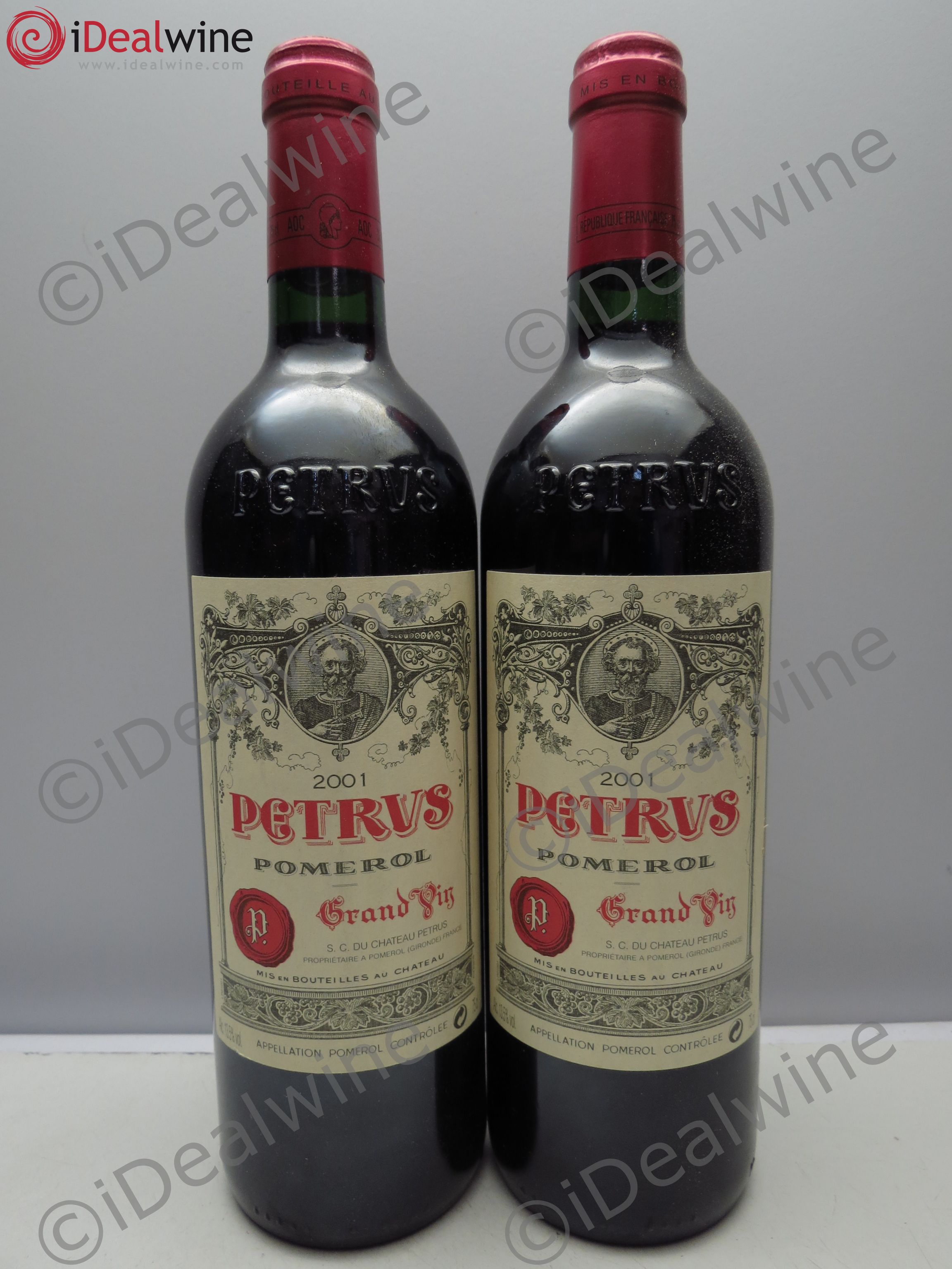 Petrus 2001 - Posten von 2 Flaschen - 0